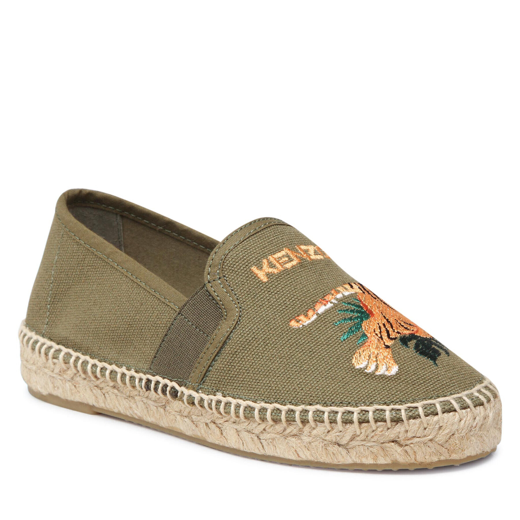 Kenzo Kids Espadrile K59029 Verde - Pled.ro