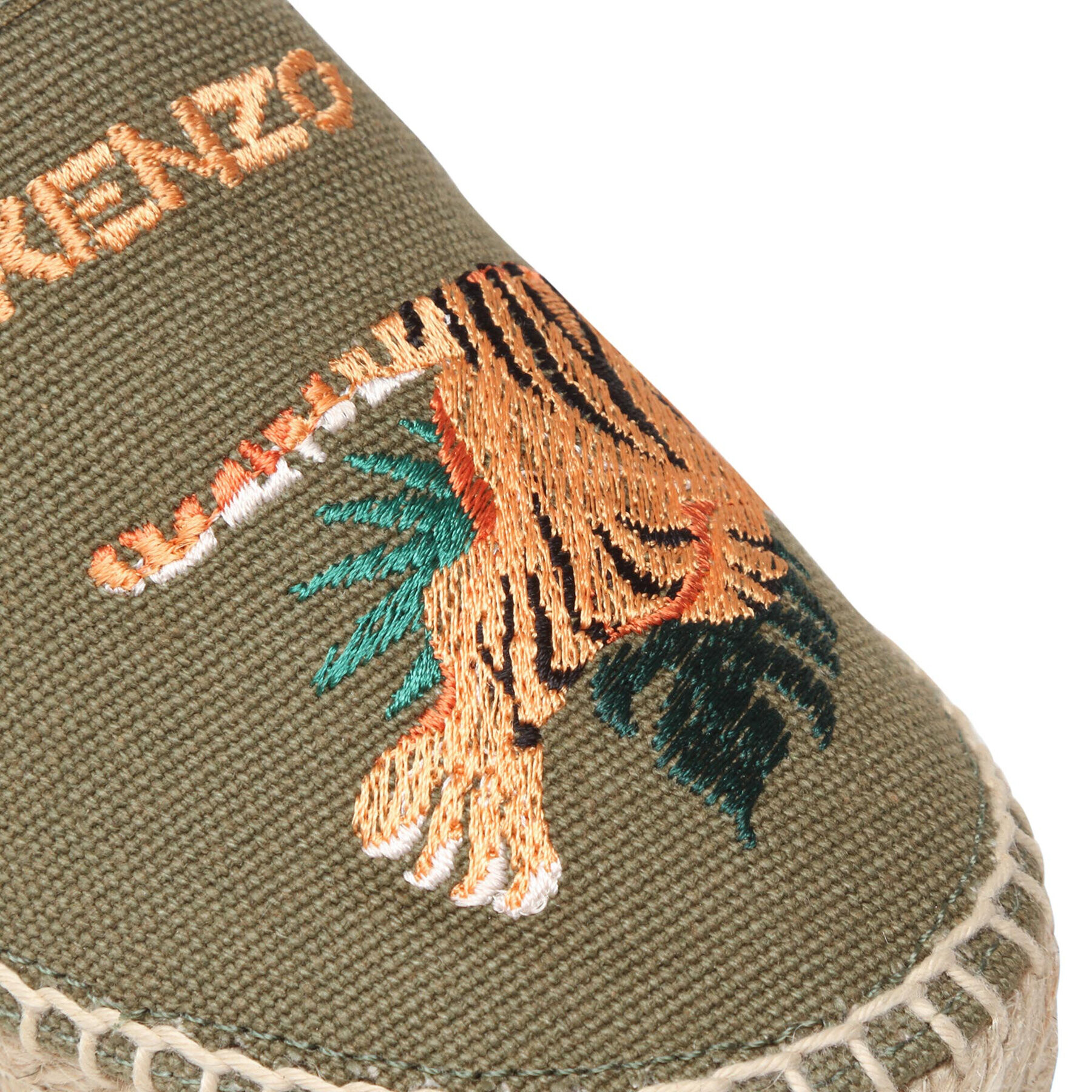 Kenzo Kids Espadrile K59029 Verde - Pled.ro