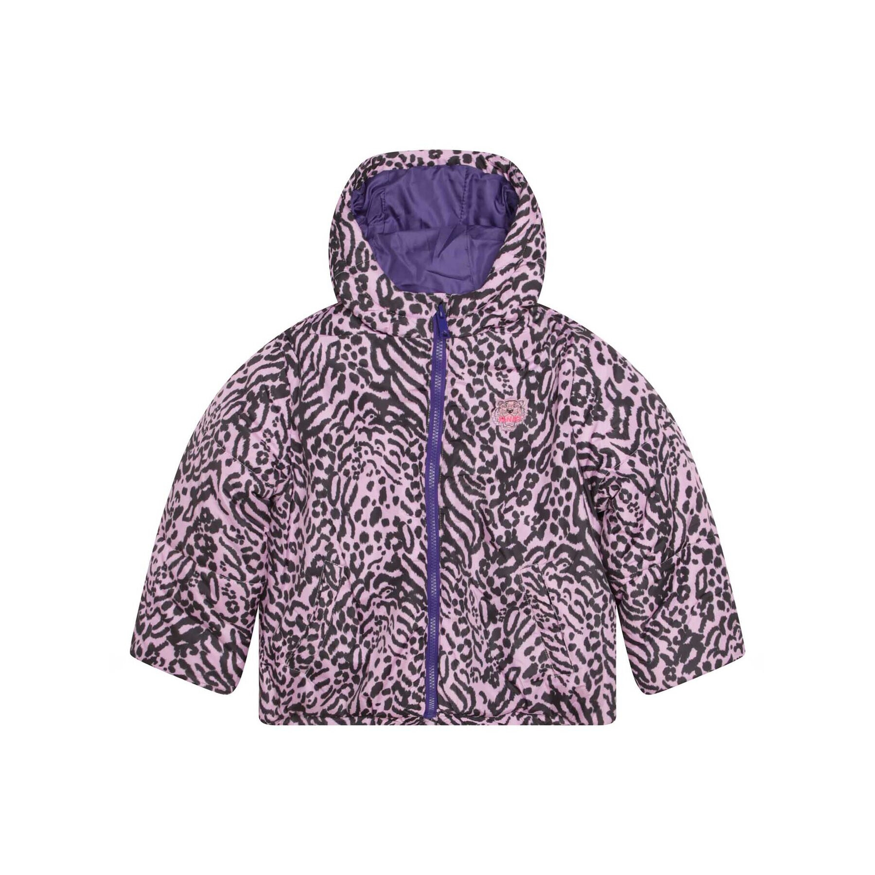 Kenzo Kids Geacă din puf K16079 D Roz Regular Fit - Pled.ro