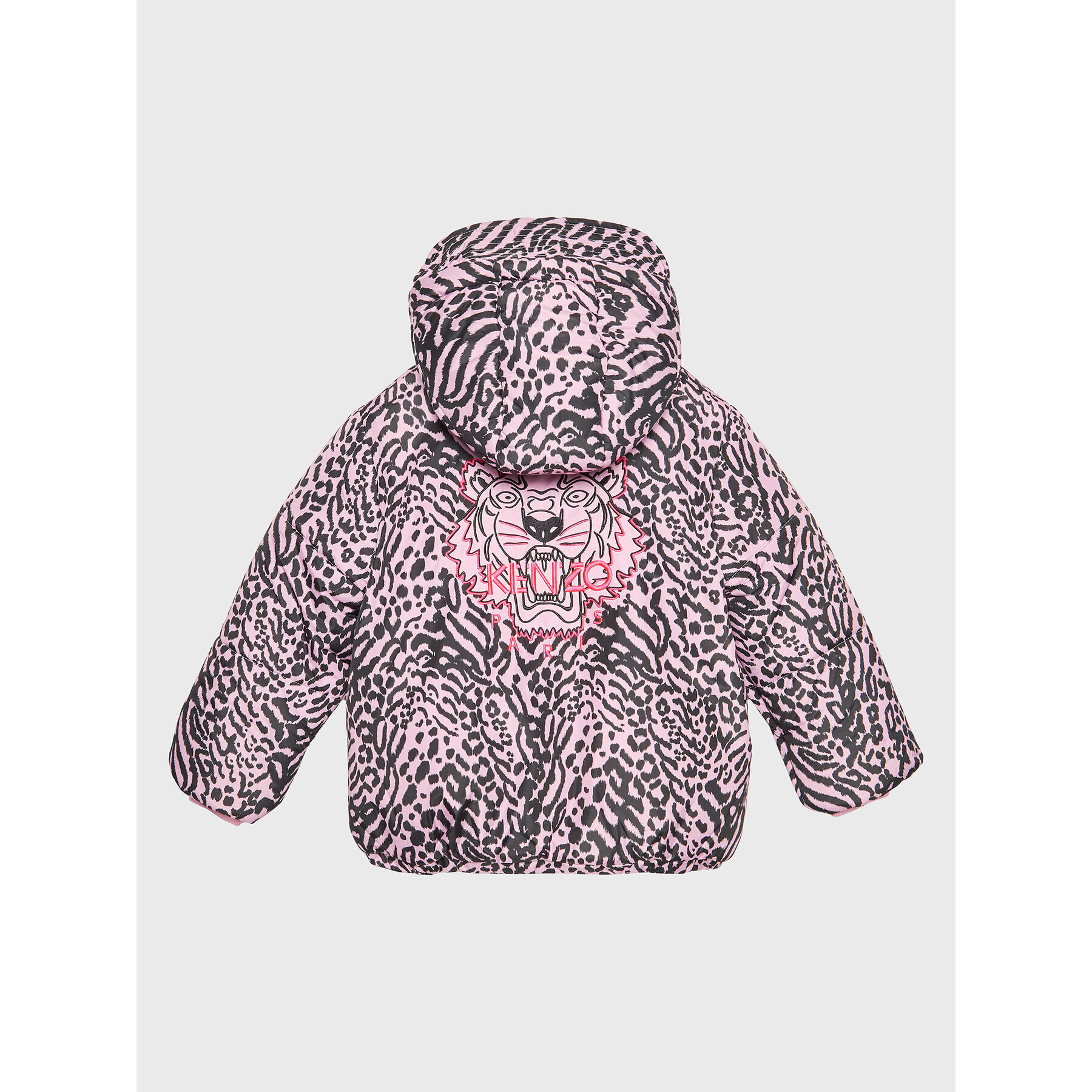 Kenzo Kids Geacă din puf K16079 M Roz Regular Fit - Pled.ro