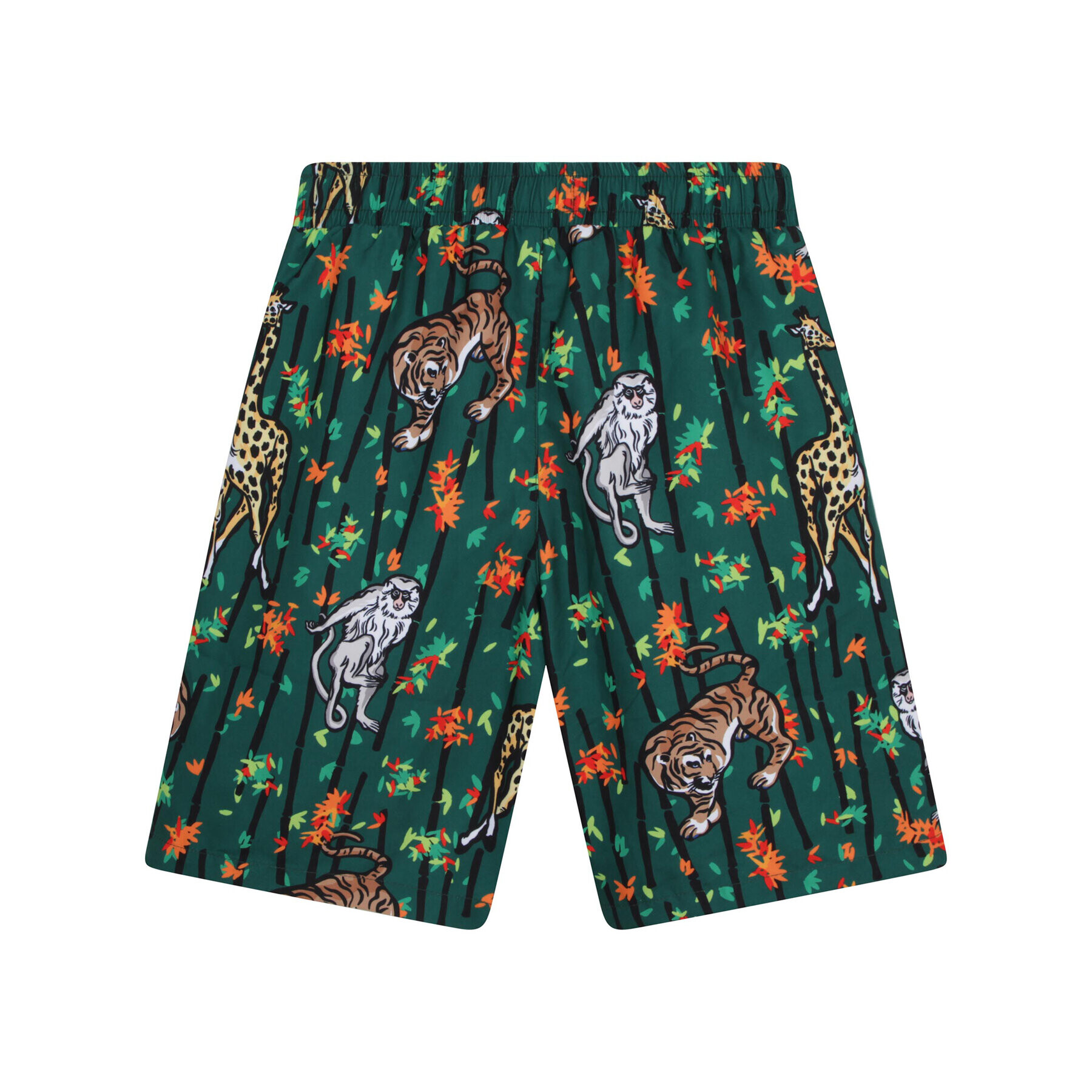 Kenzo Kids Pantaloni scurți pentru înot K24316 M Verde Regular Fit - Pled.ro