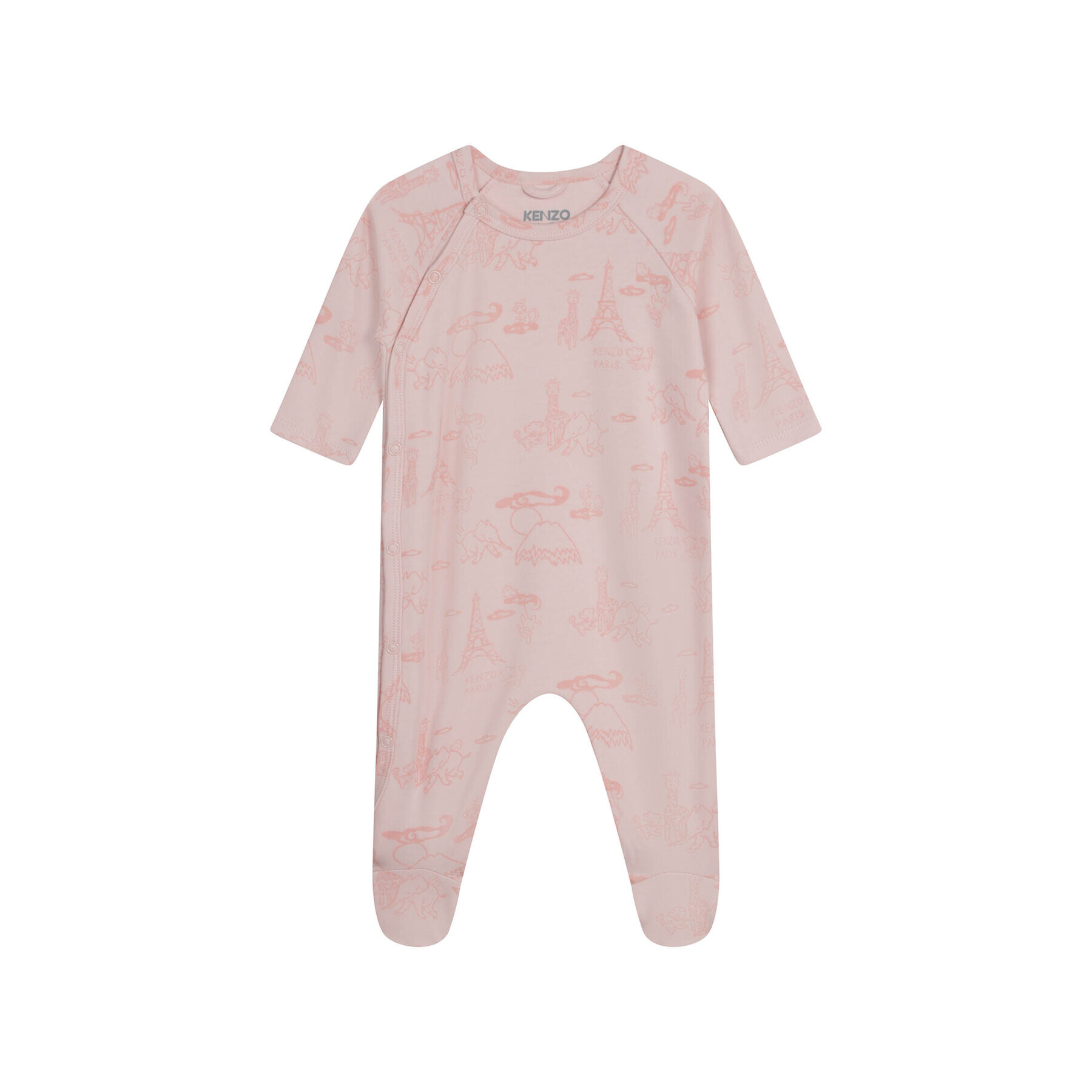 Kenzo Kids Set 2 body-uri K98106 Colorat Regular Fit - Pled.ro