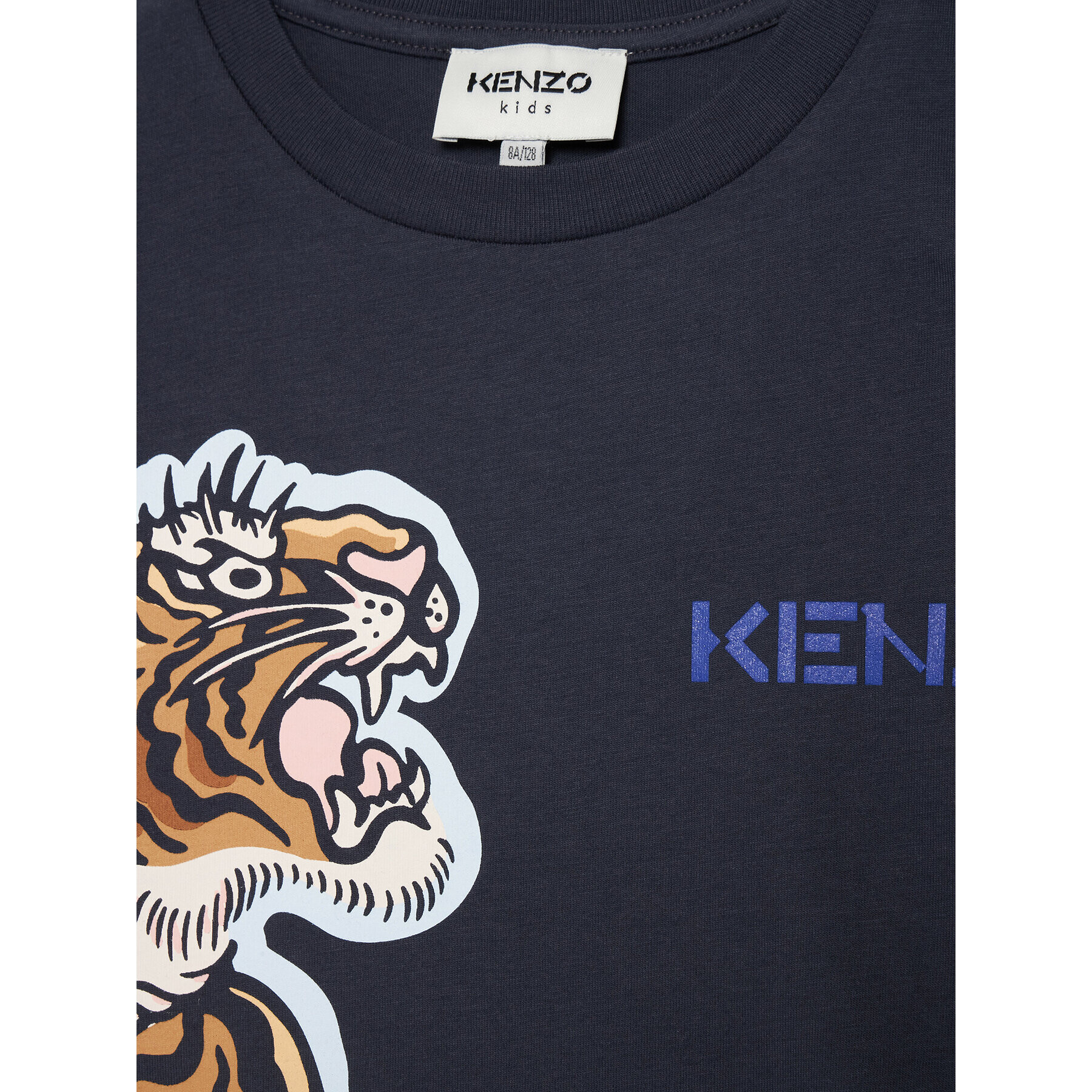 Kenzo Kids Tricou K25634 Gri Regular Fit - Pled.ro