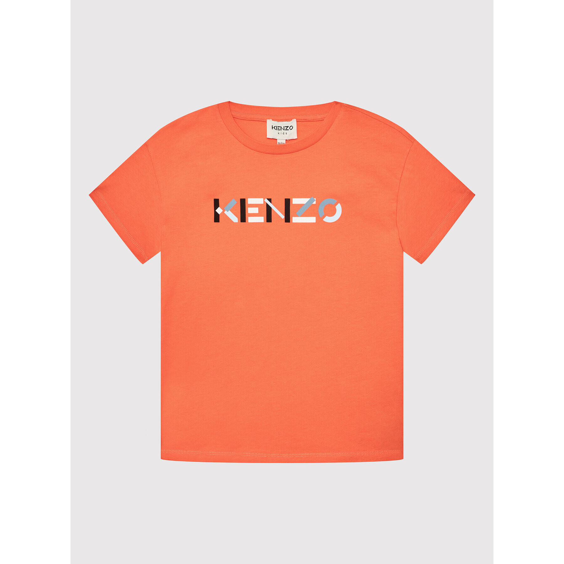 Kenzo Kids Tricou K25647 S Portocaliu Regular Fit - Pled.ro