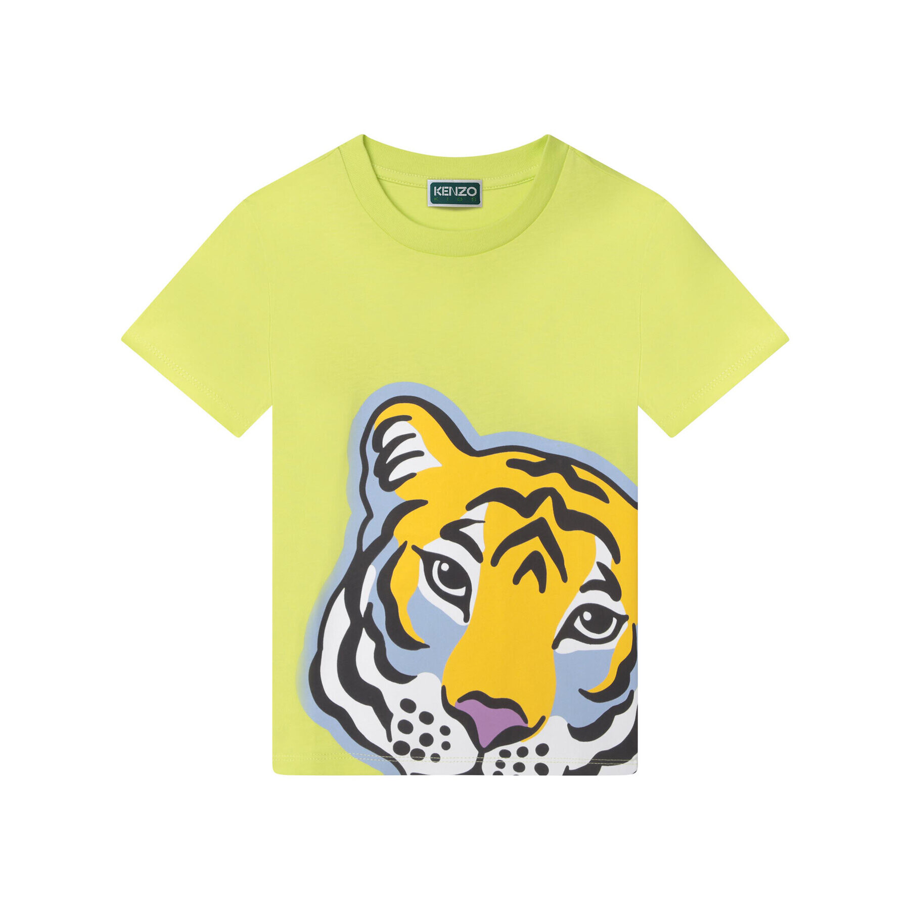 Kenzo Kids Tricou K25788 S Galben Regular Fit - Pled.ro