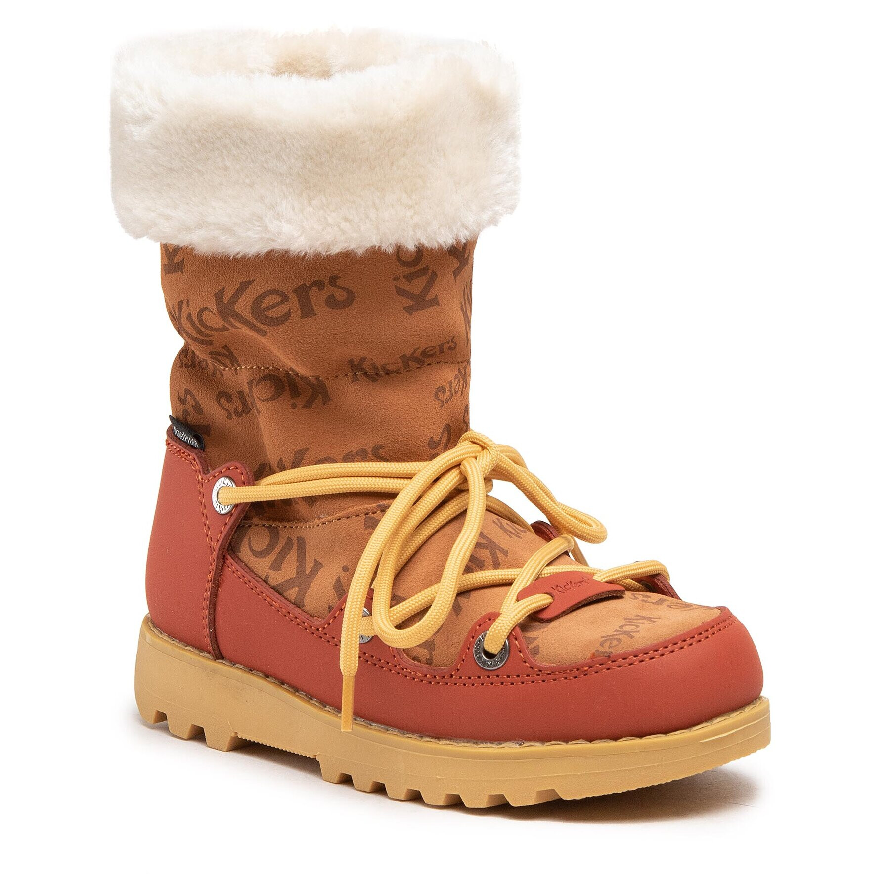 Kickers Cizme Kickneosnow Kid 911531-30 S Maro - Pled.ro