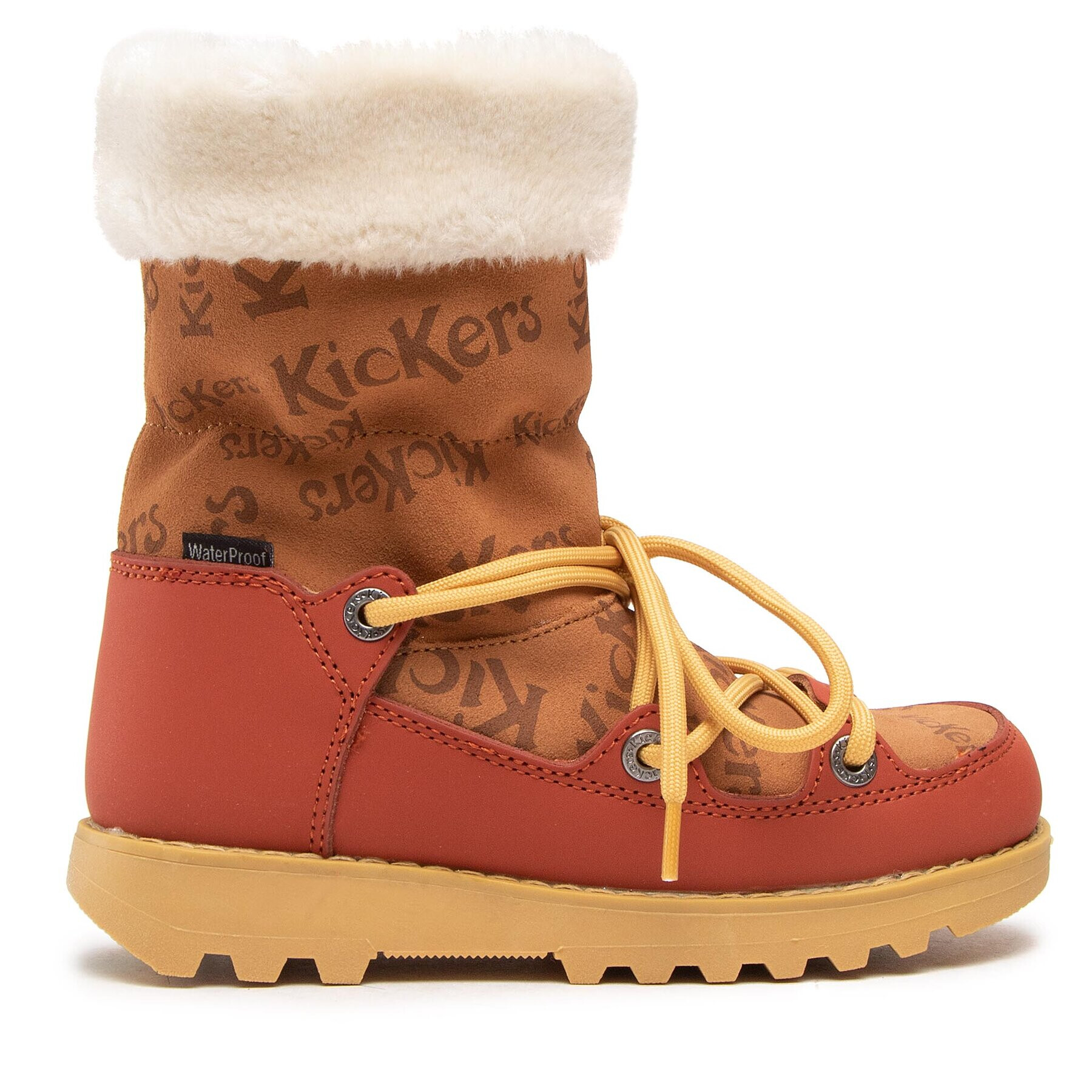 Kickers Cizme Kickneosnow Kid 911531-30 S Maro - Pled.ro