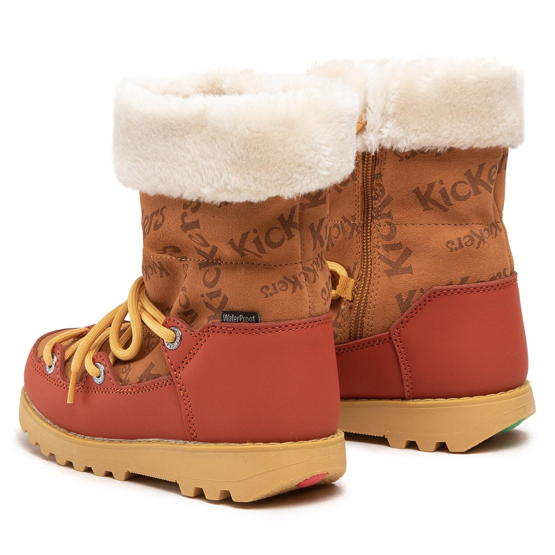 Kickers Cizme Kickneosnow Kid 911531-30 S Maro - Pled.ro