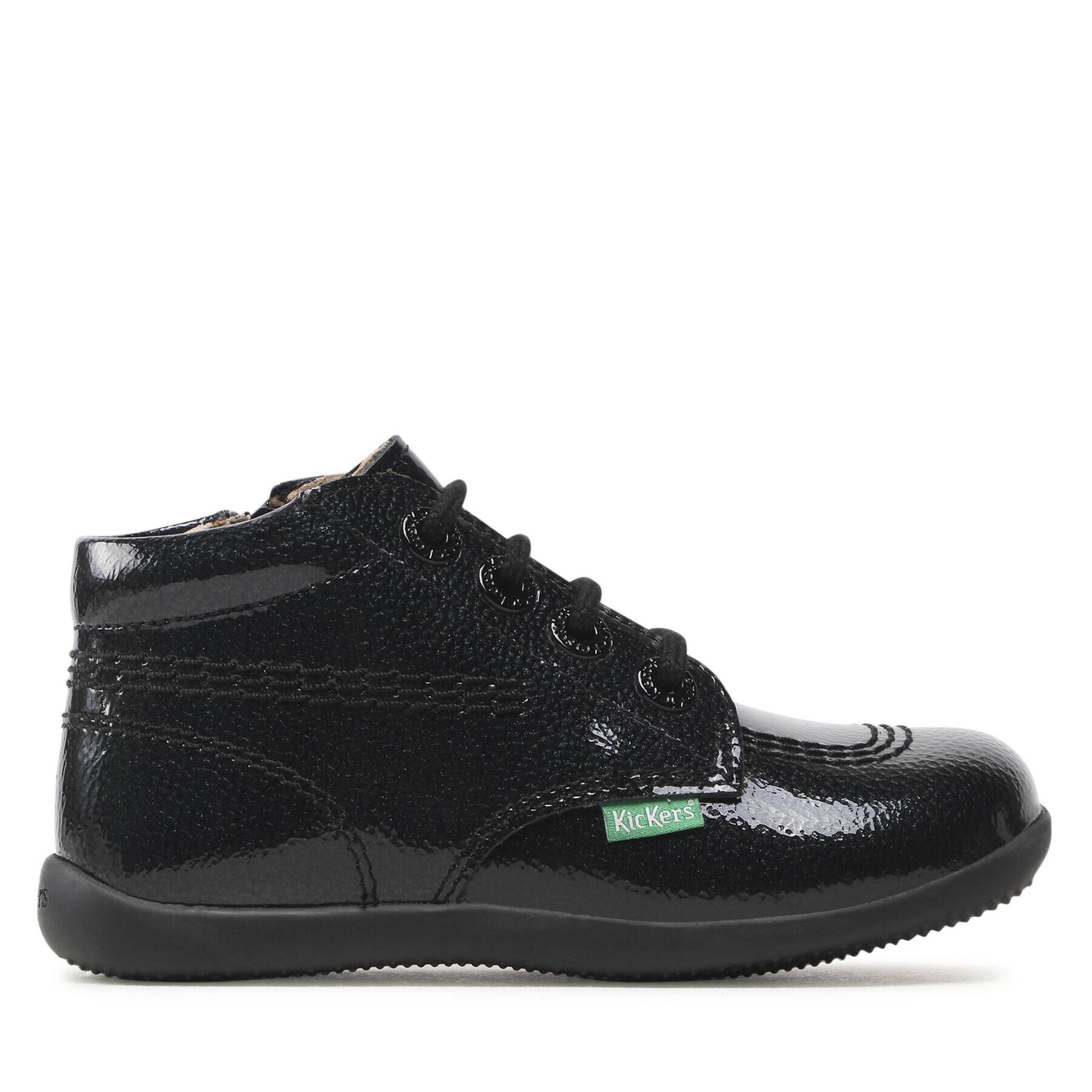 Kickers Ghete Billista Zip 742760-10 S Negru - Pled.ro