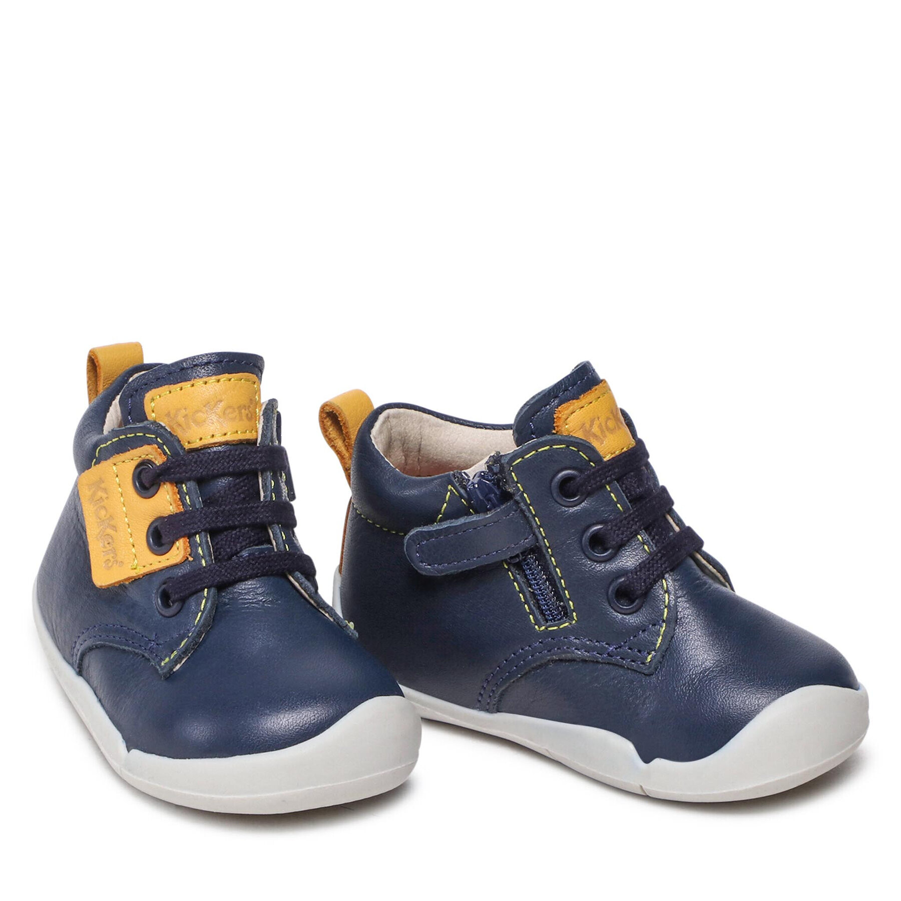 Kickers Ghete Wazzap 858400-10 Bleumarin - Pled.ro