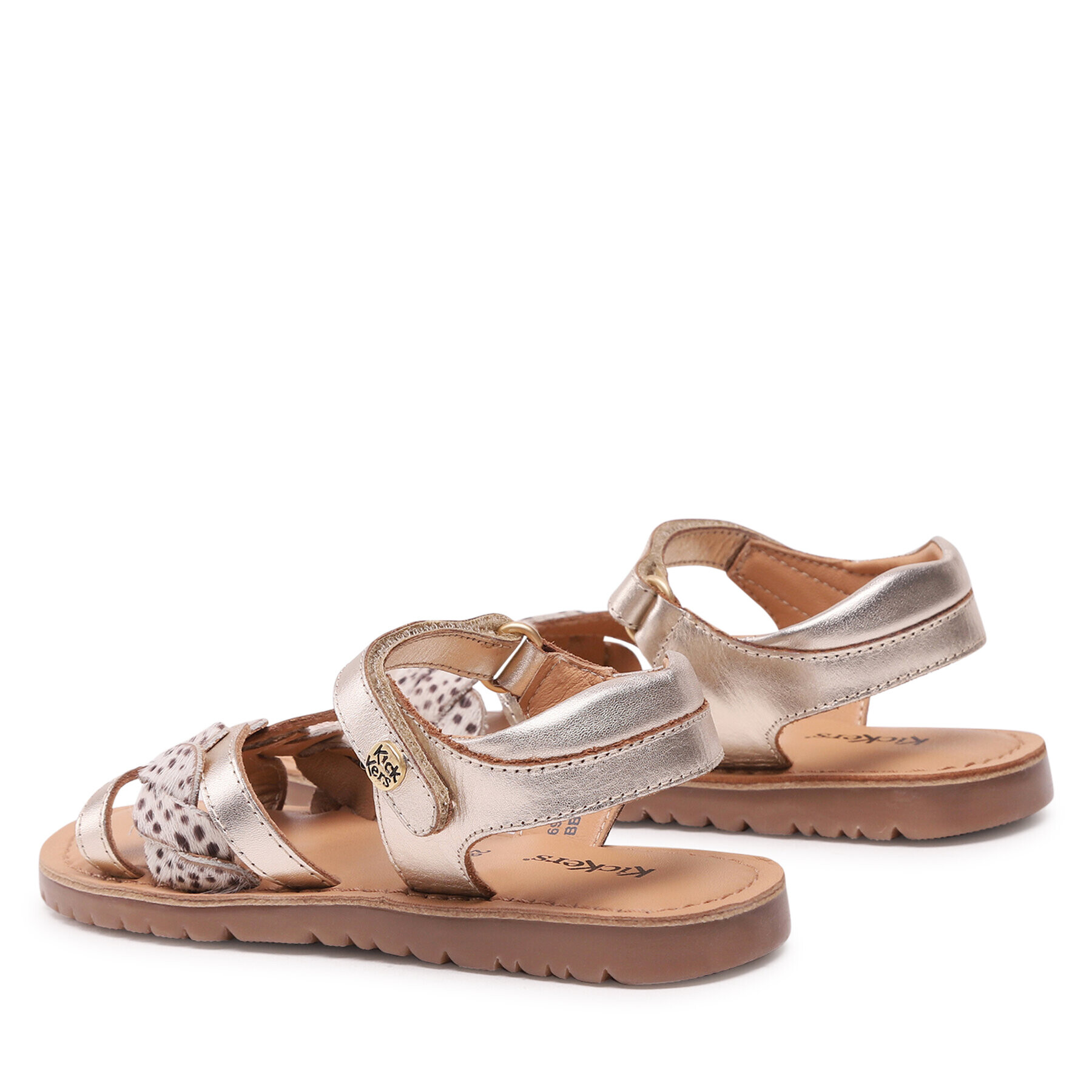 Kickers Sandale Betty KI-694798-30 S Auriu - Pled.ro