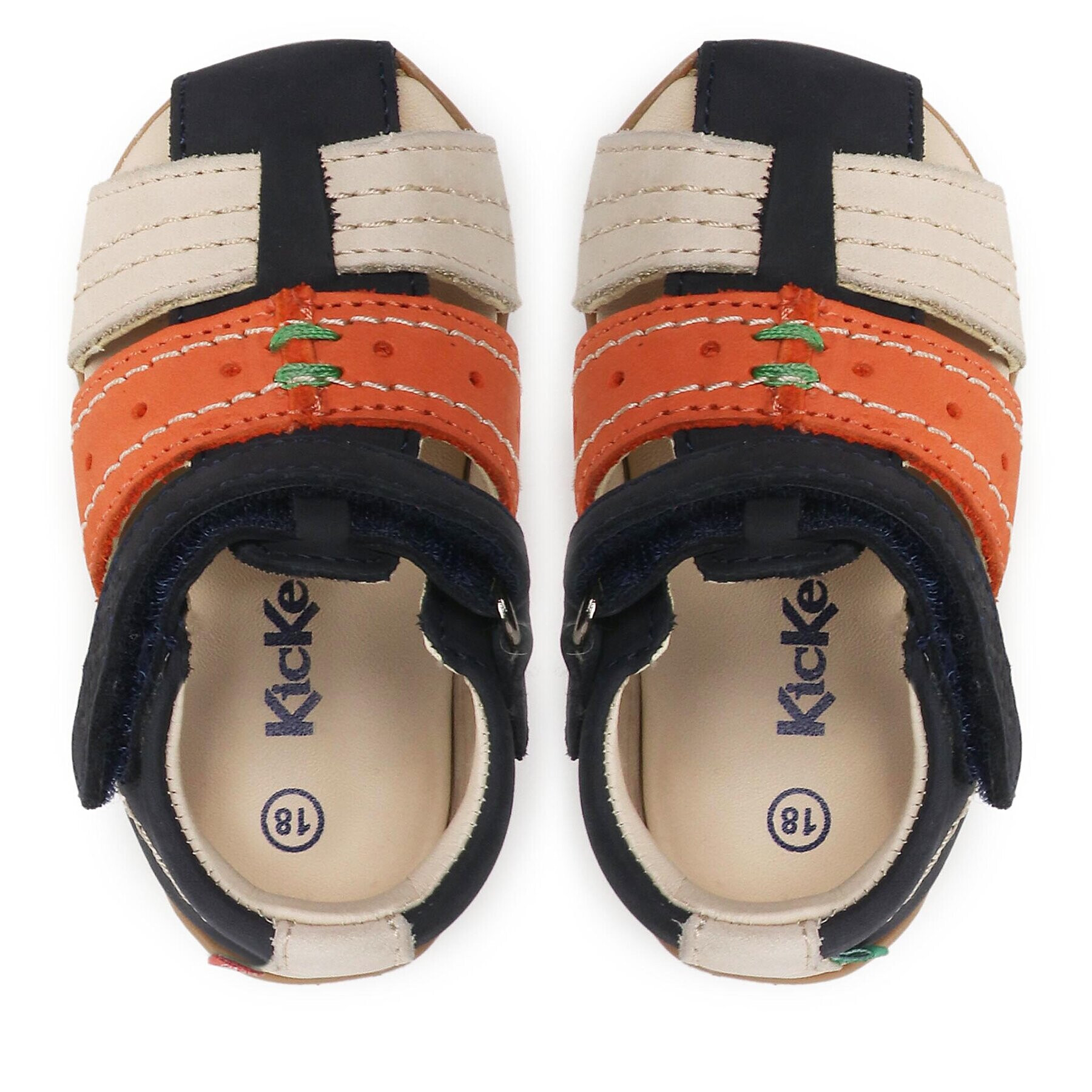 Kickers Sandale Bigbazar-2 785420-10 M Bleumarin - Pled.ro