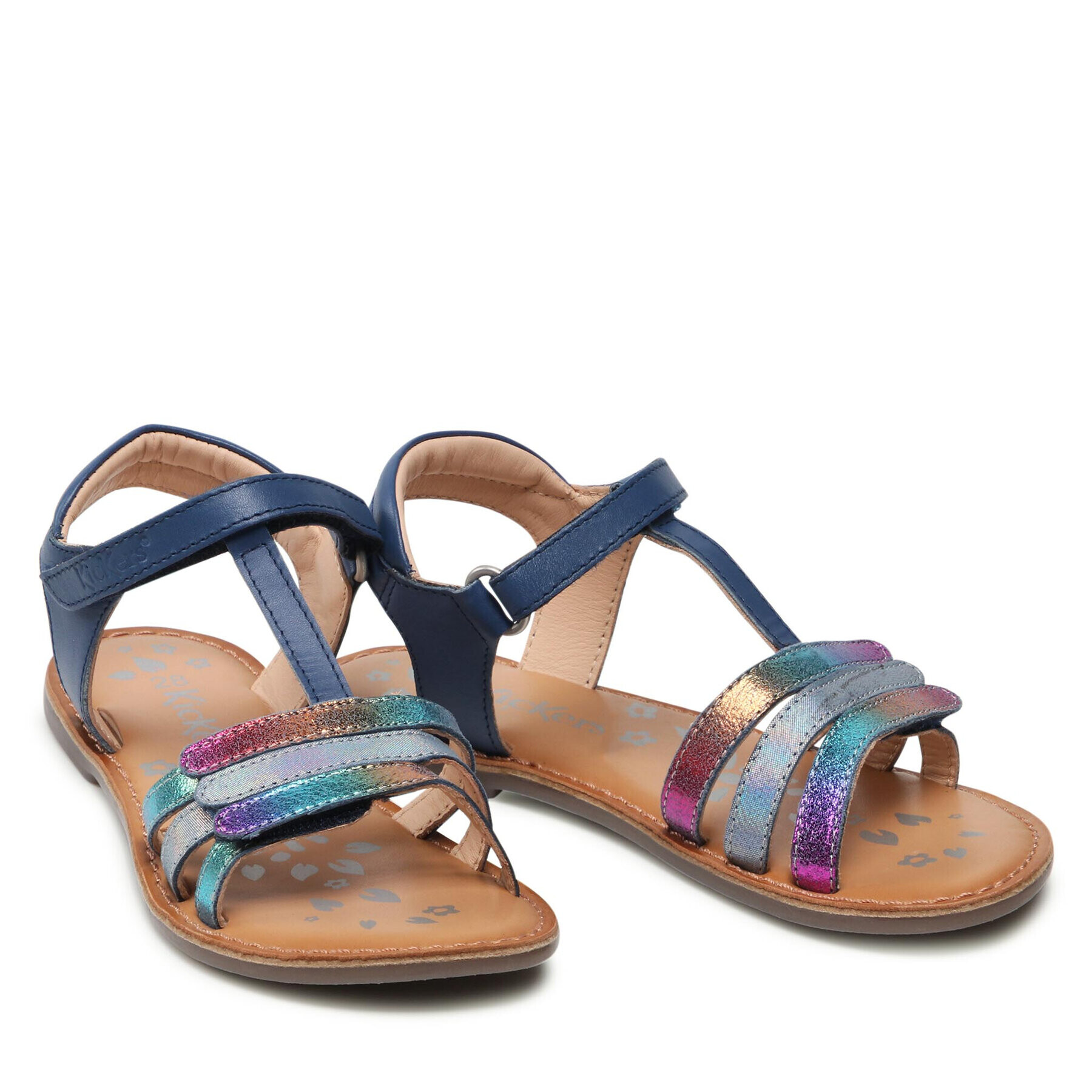 Kickers Sandale Diamanto 895211-31 S Bleumarin - Pled.ro