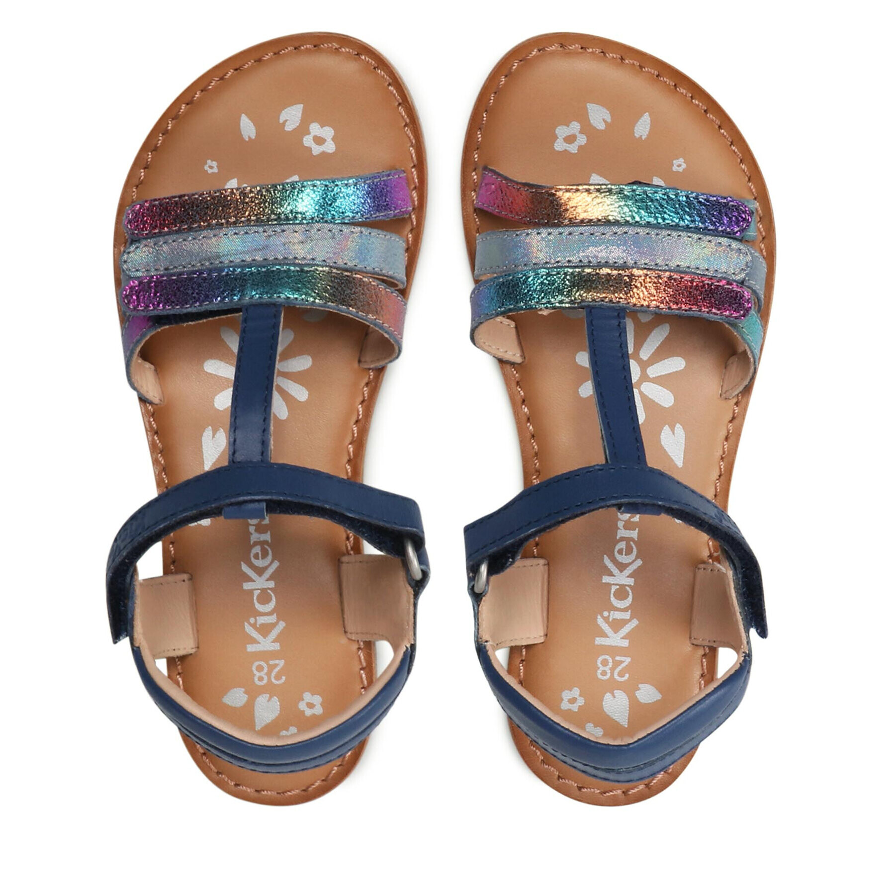 Kickers Sandale Diamanto 895211-31 S Bleumarin - Pled.ro