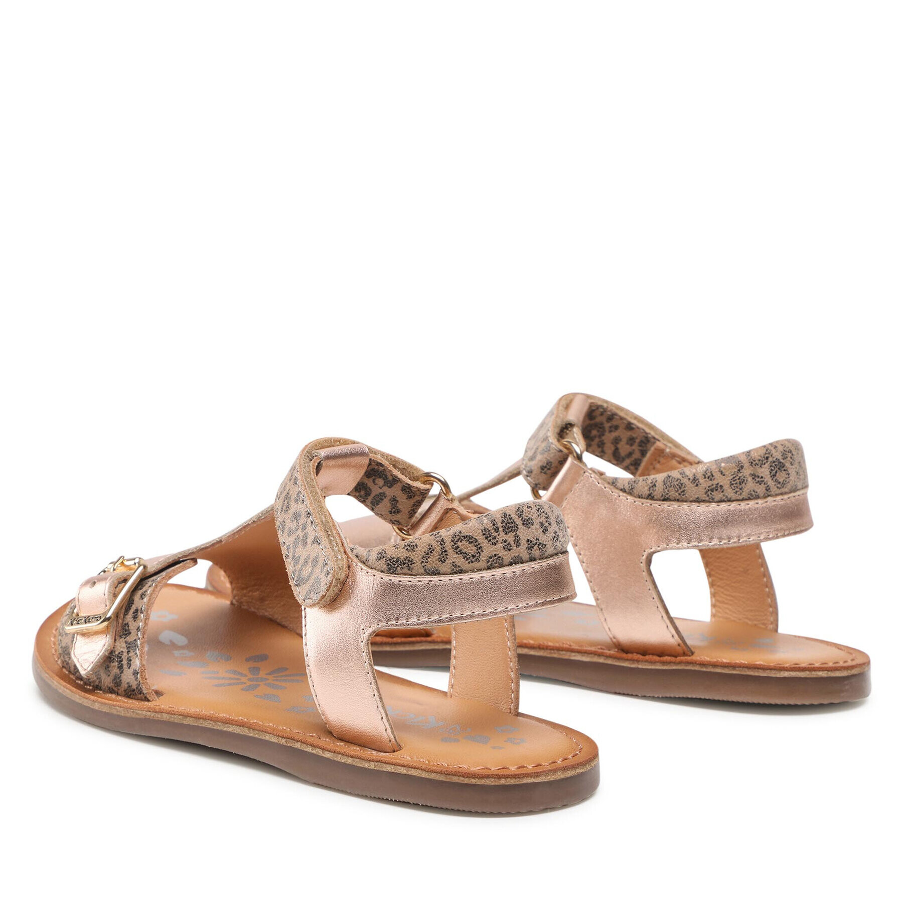 Kickers Sandale Diazz 784453-10 D Auriu - Pled.ro