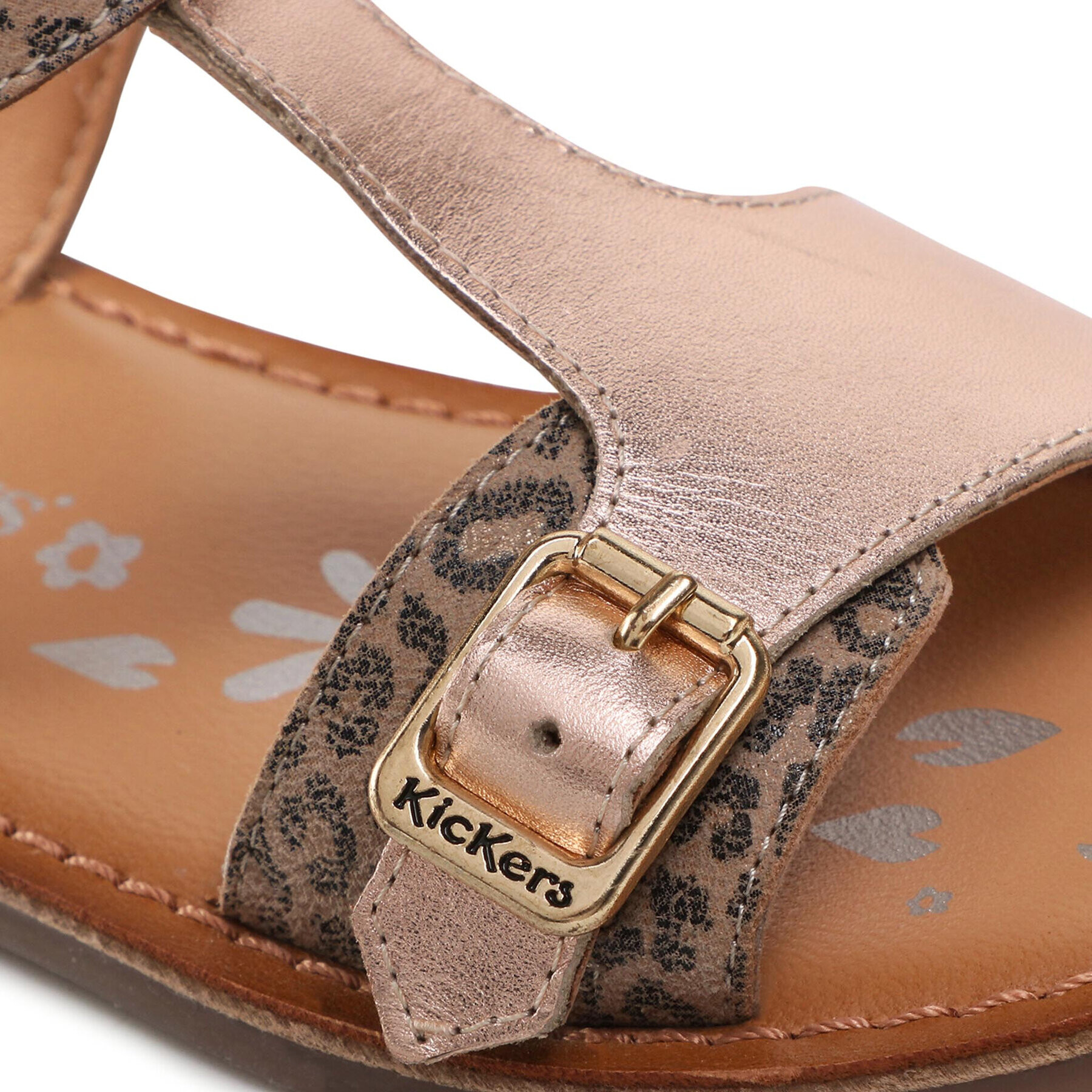 Kickers Sandale Diazz 784453-10 D Auriu - Pled.ro