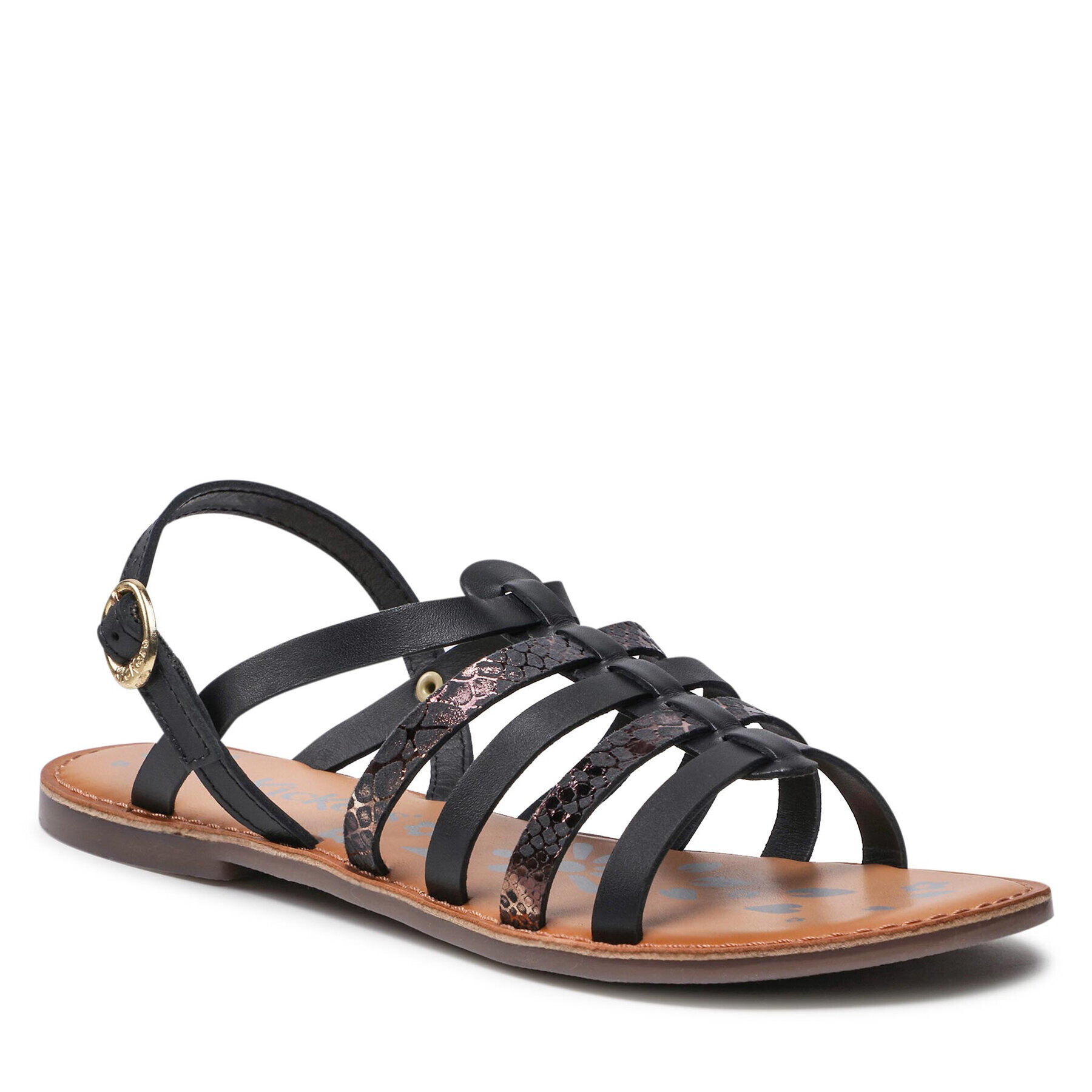 Kickers Sandale Dixon 695577-30-82 D Negru - Pled.ro