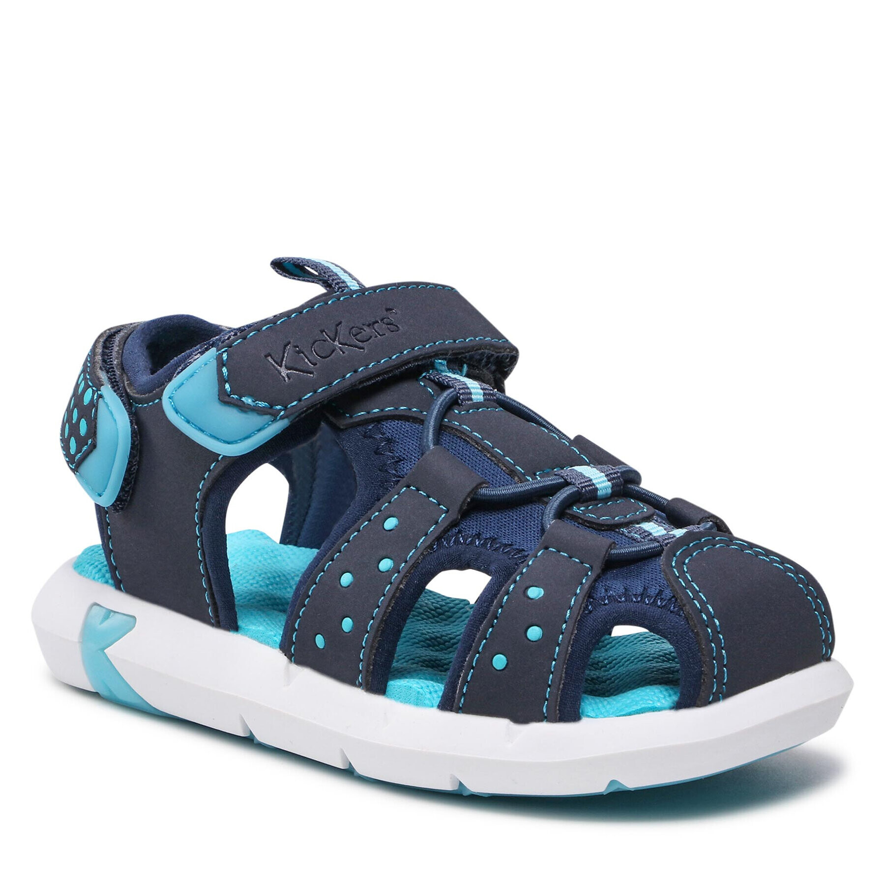 Kickers Sandale Jumange 858710-30 M Bleumarin - Pled.ro