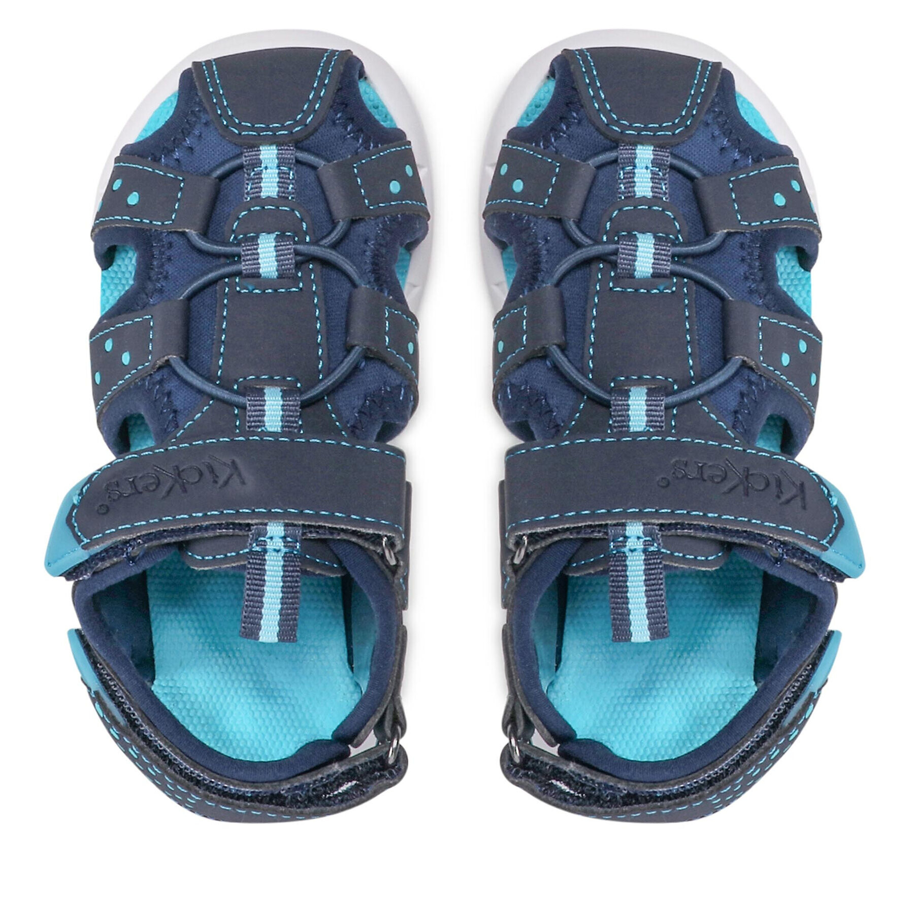 Kickers Sandale Jumange 858710-30 M Bleumarin - Pled.ro