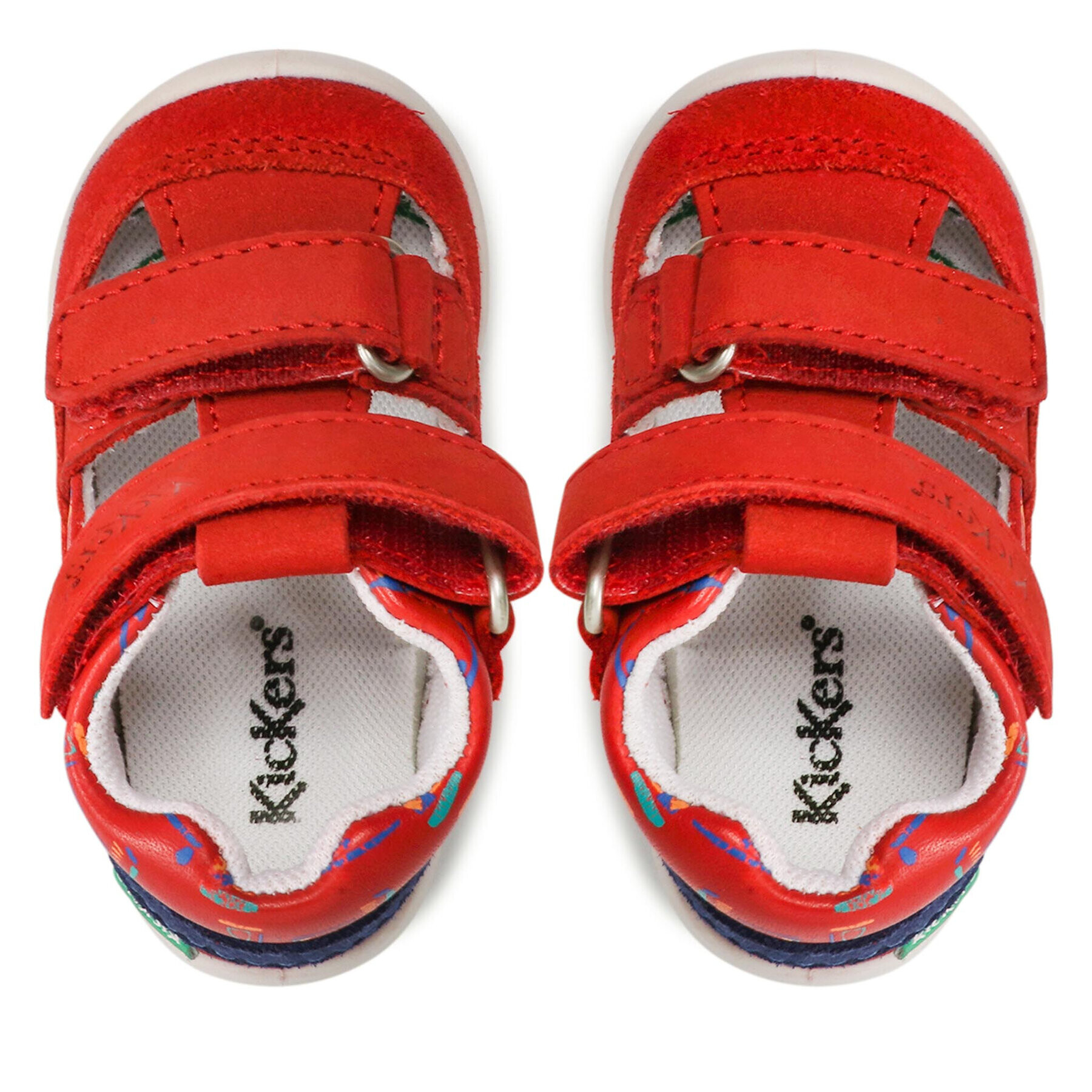 Kickers Sandale Kid 692396-10 M Roșu - Pled.ro