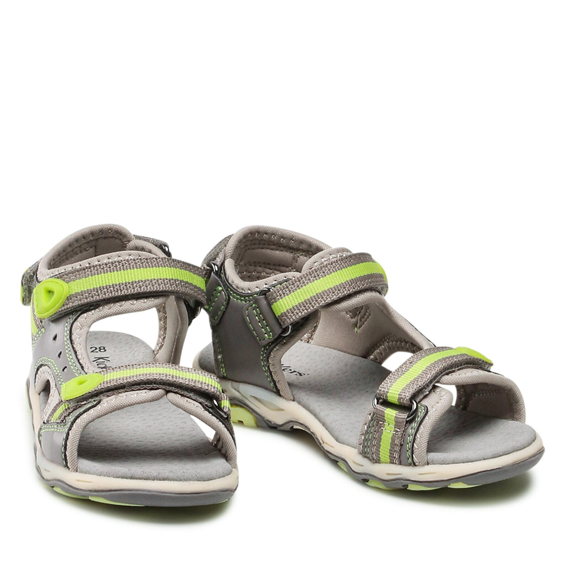 Kickers Sandale Kiwi 558522-30 S Gri - Pled.ro