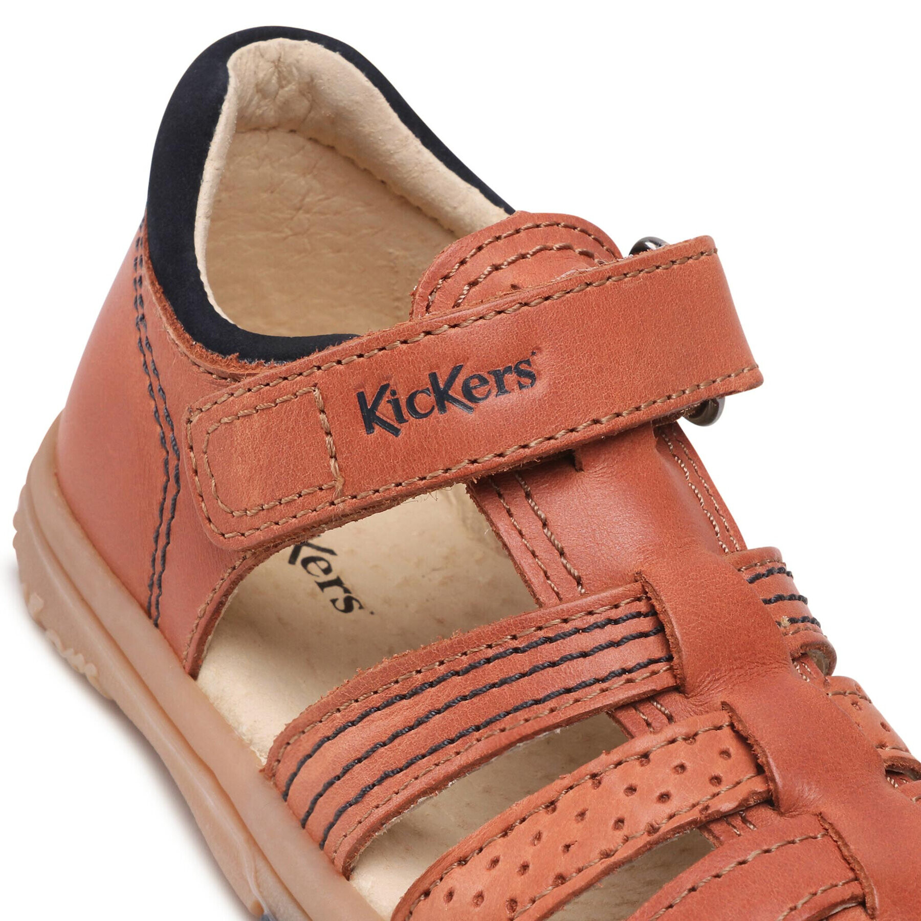 Kickers Sandale Platiback 544884-10 Maro - Pled.ro