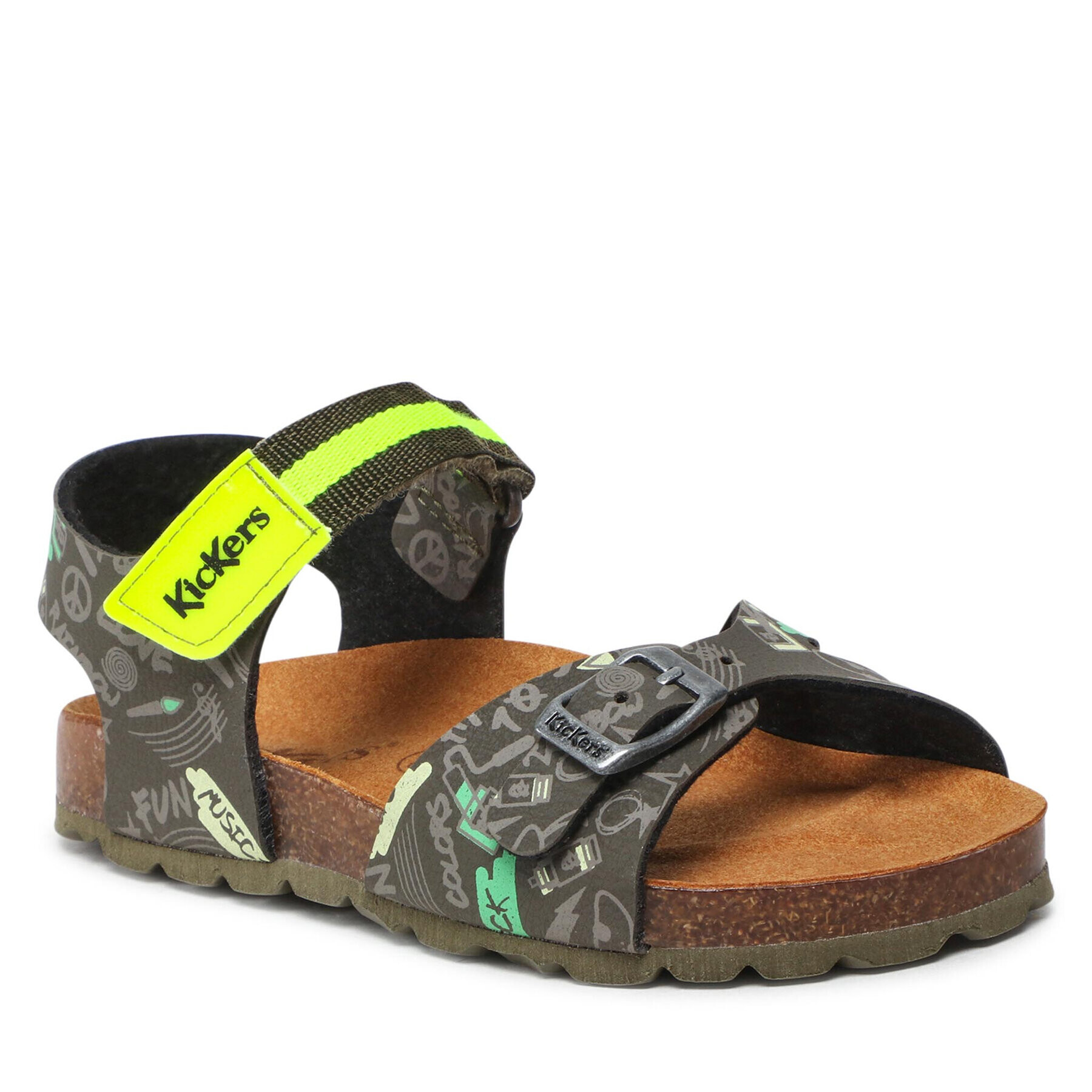 Kickers Sandale Sostreet 894910-30 S Verde - Pled.ro