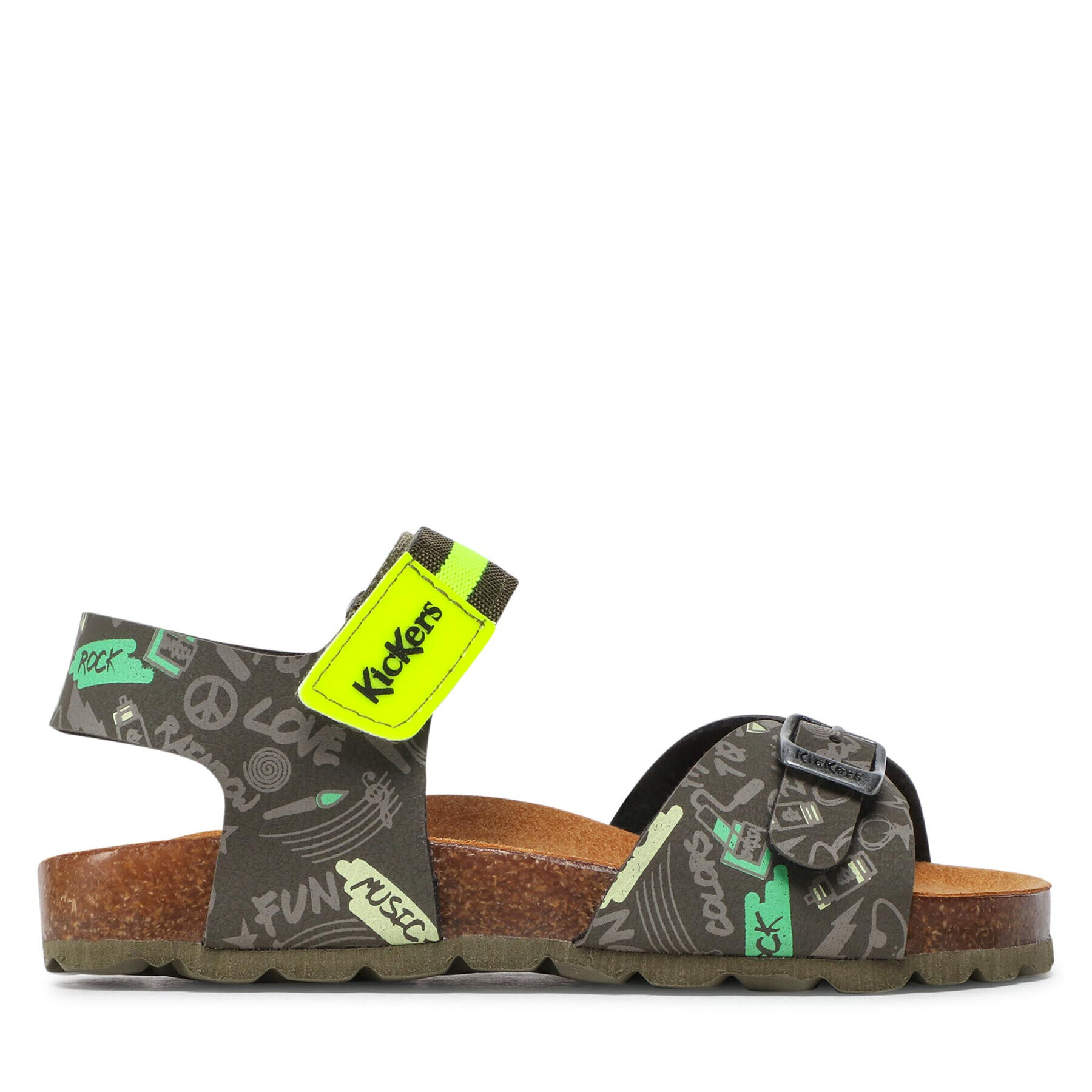 Kickers Sandale Sostreet 894910-30 S Verde - Pled.ro