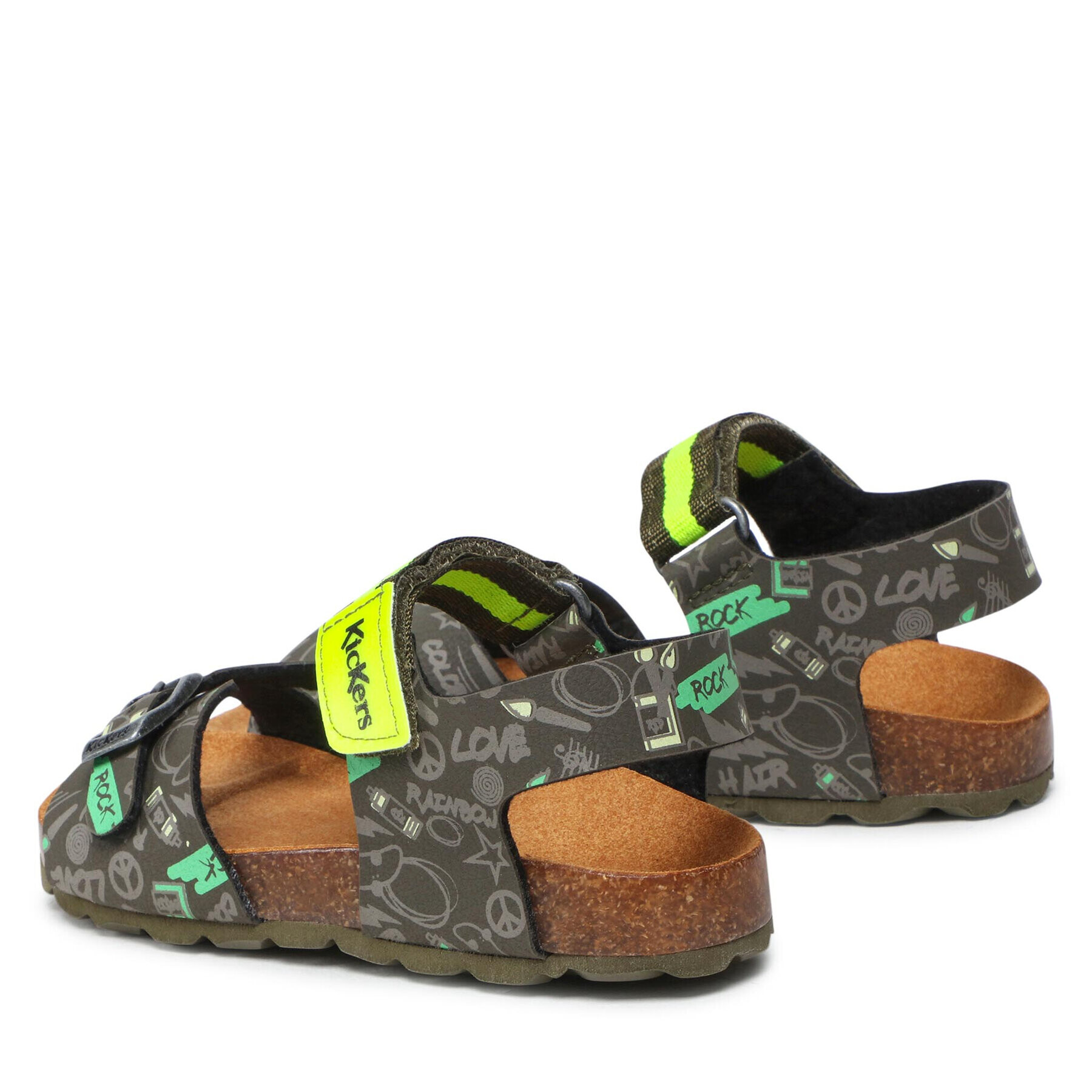 Kickers Sandale Sostreet 894910-30 S Verde - Pled.ro