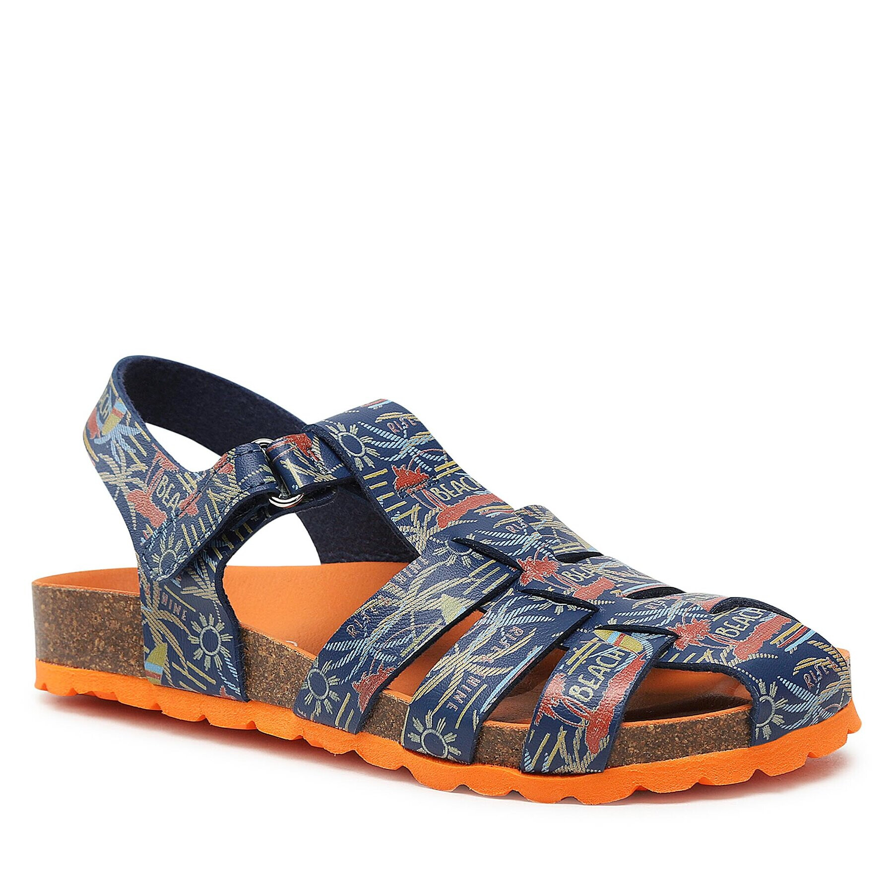 Kickers Sandale Summertan 860999-30 S Bleumarin - Pled.ro