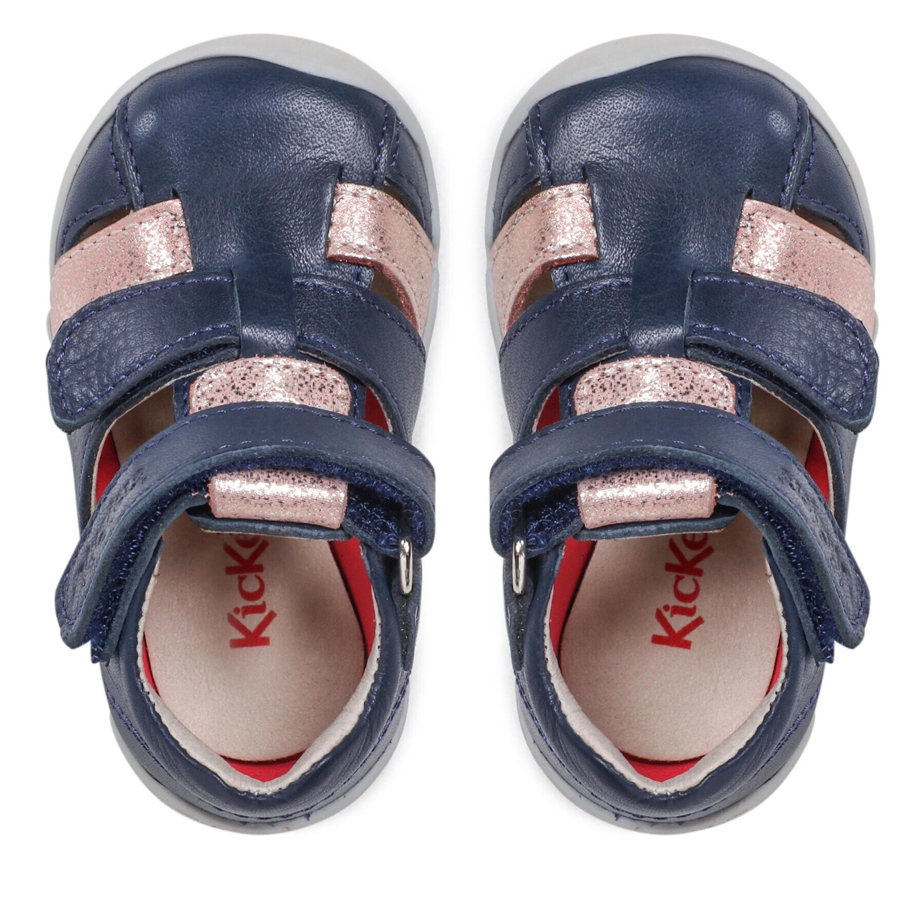 Kickers Sandale Wasabou 858393-10 Bleumarin - Pled.ro