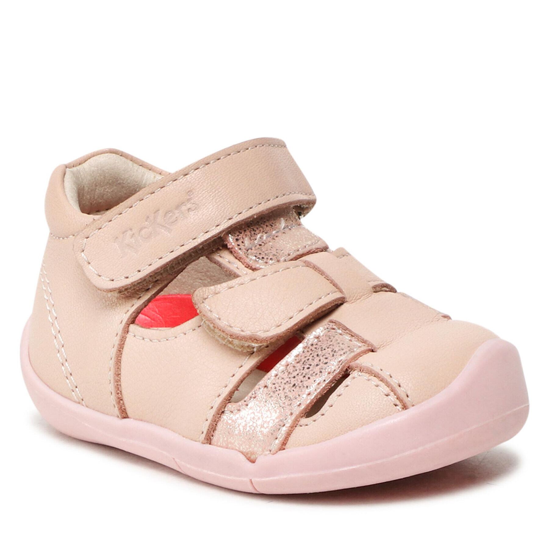 Kickers Sandale Wasabou 858393-10 Roz - Pled.ro