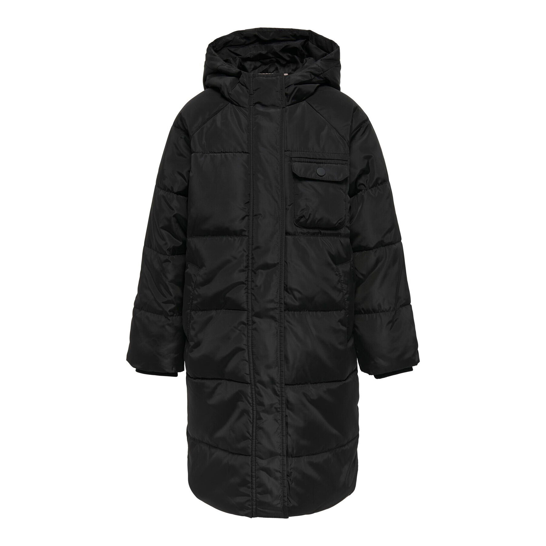 Kids ONLY Geacă din puf 15306555 Negru Regular Fit - Pled.ro