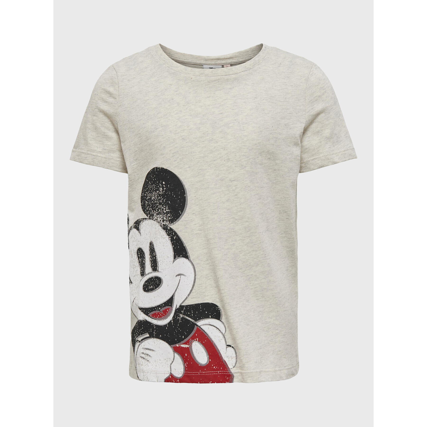 Kids ONLY Tricou Mickey Boxy 15271015 Gri Regular Fit - Pled.ro