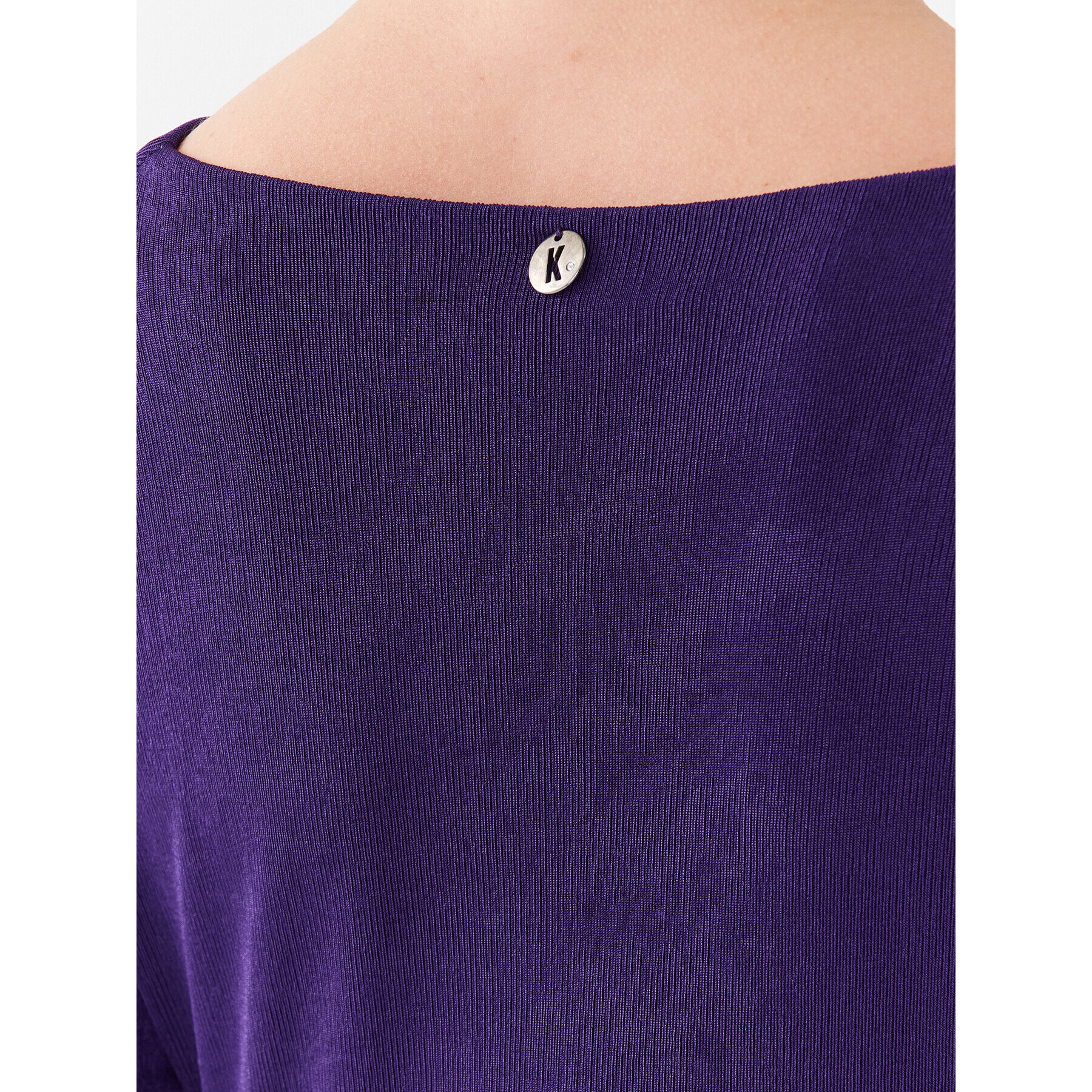 Kontatto Rochie cocktail M1526 Violet Slim Fit - Pled.ro