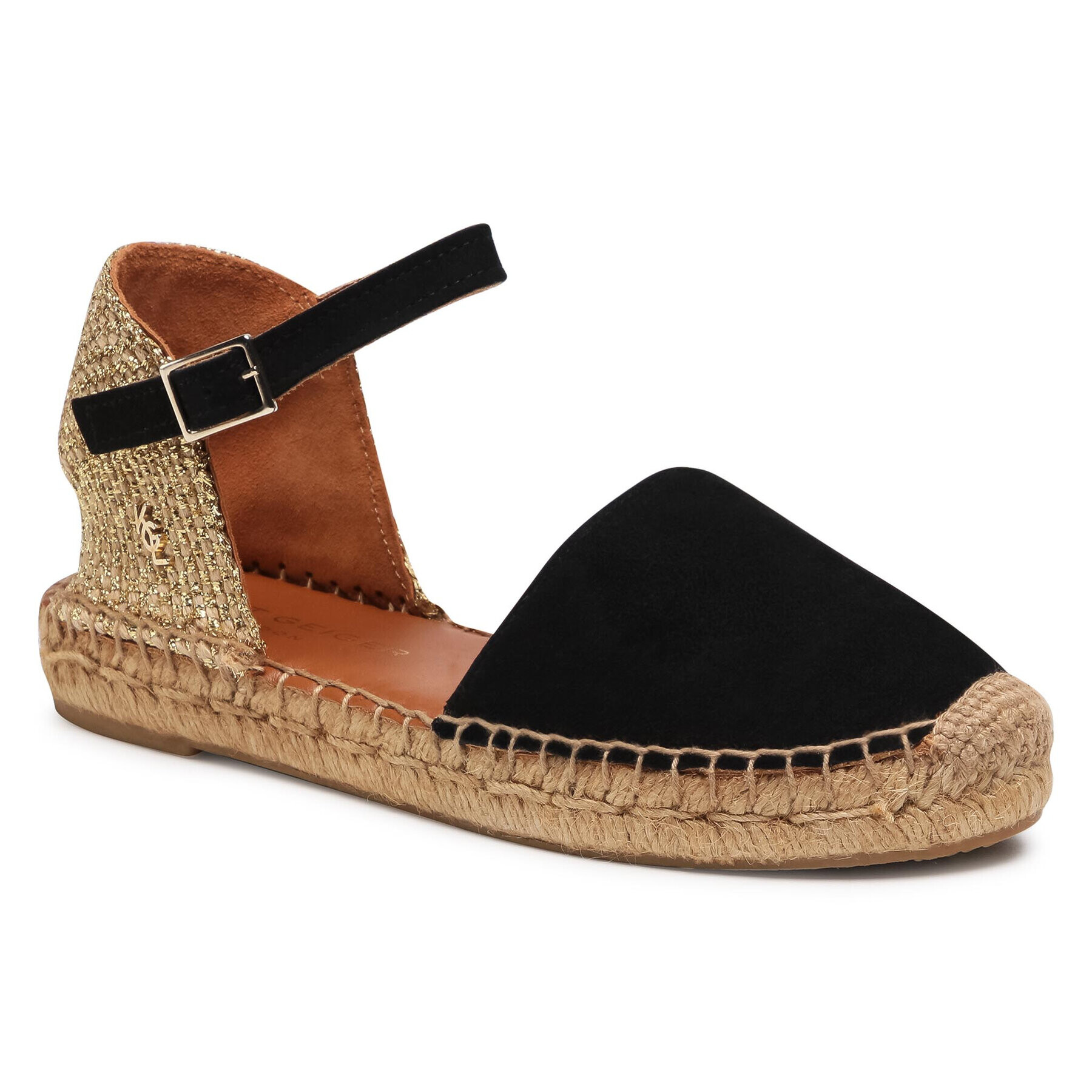 Kurt Geiger Espadrile Manty 7446500209 Negru - Pled.ro