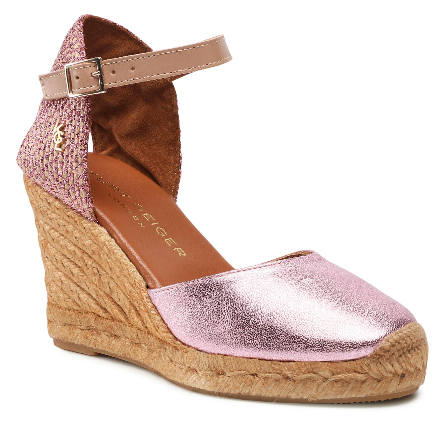 Kurt Geiger Espadrile Monty 2631398109 Roz - Pled.ro