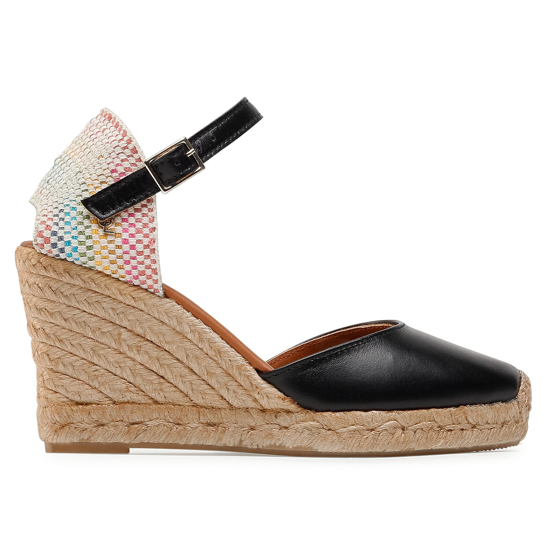 Kurt Geiger Espadrile Monty Rainbow 7412400109 Negru - Pled.ro