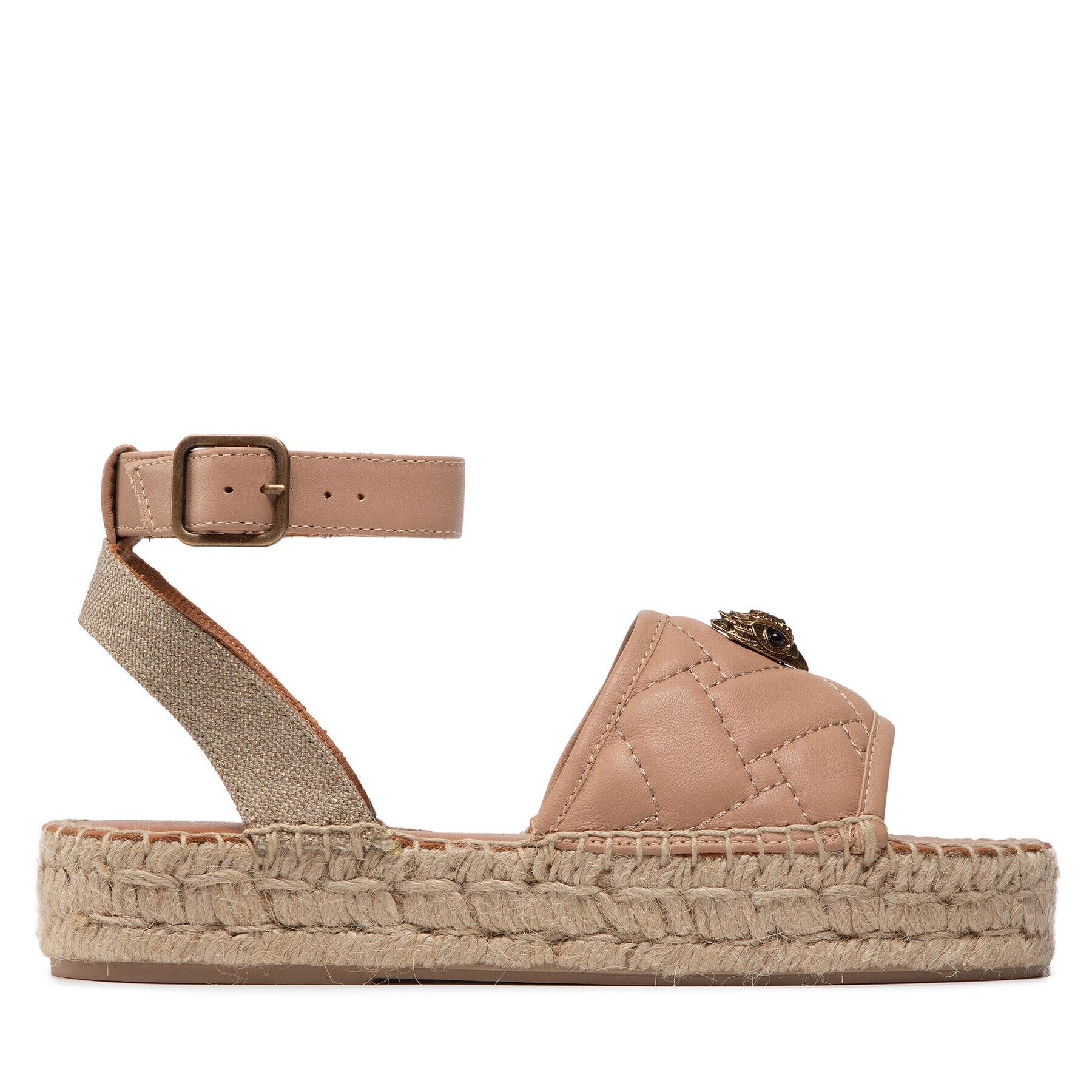 Kurt Geiger Espadrile Morella Eagle Sandal 8879648109 Bej - Pled.ro