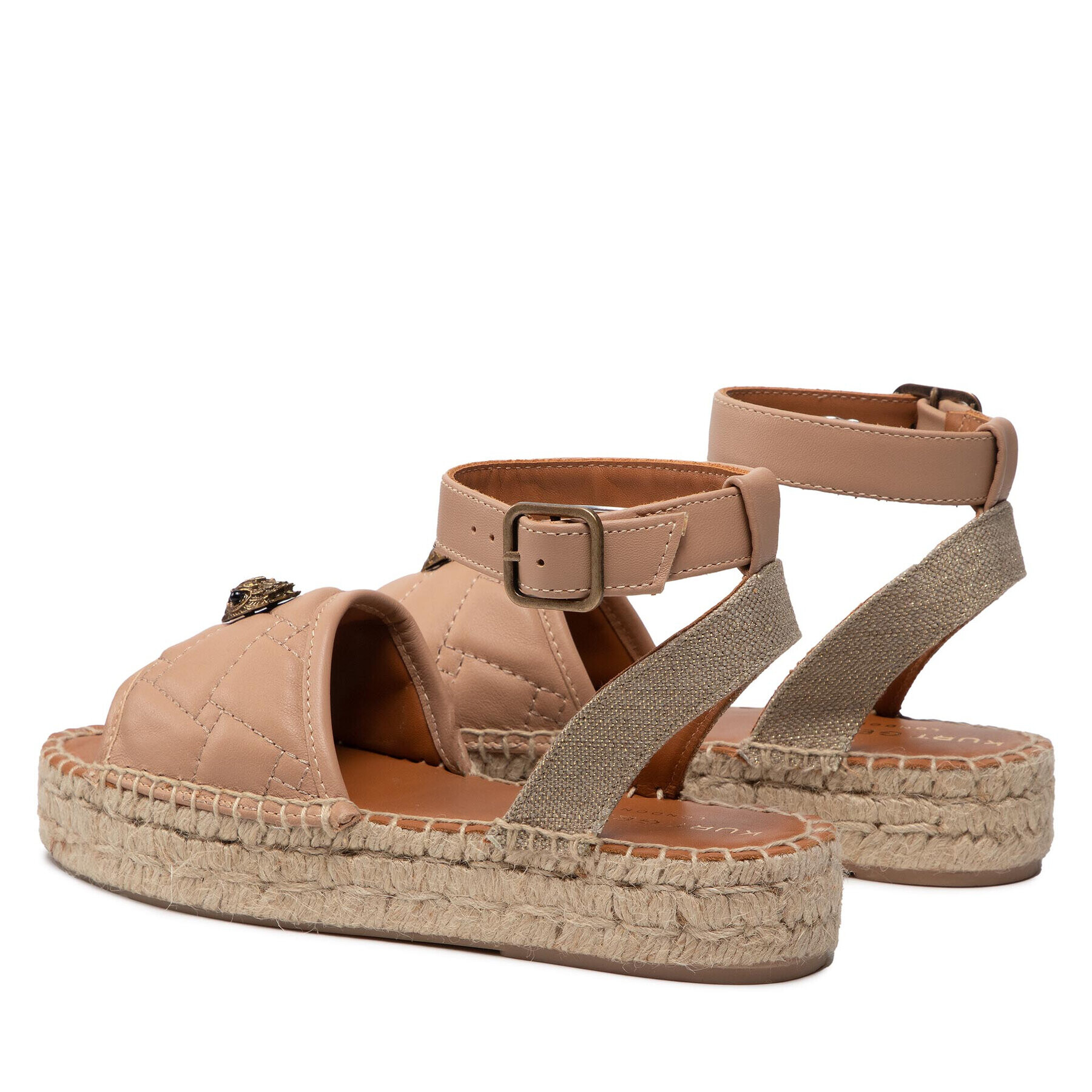 Kurt Geiger Espadrile Morella Eagle Sandal 8879648109 Bej - Pled.ro