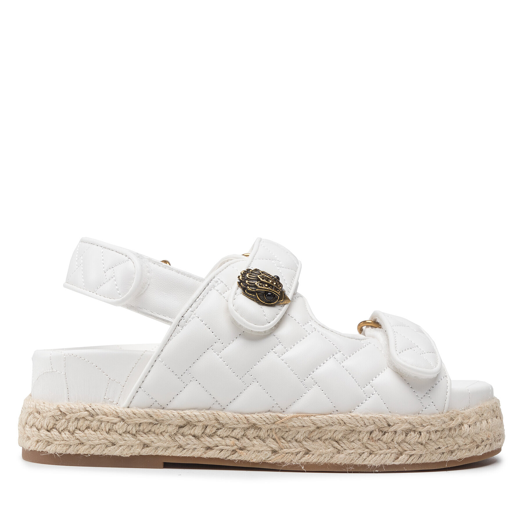 Kurt Geiger Espadrile Orson Espadrille 8878210109 Alb - Pled.ro