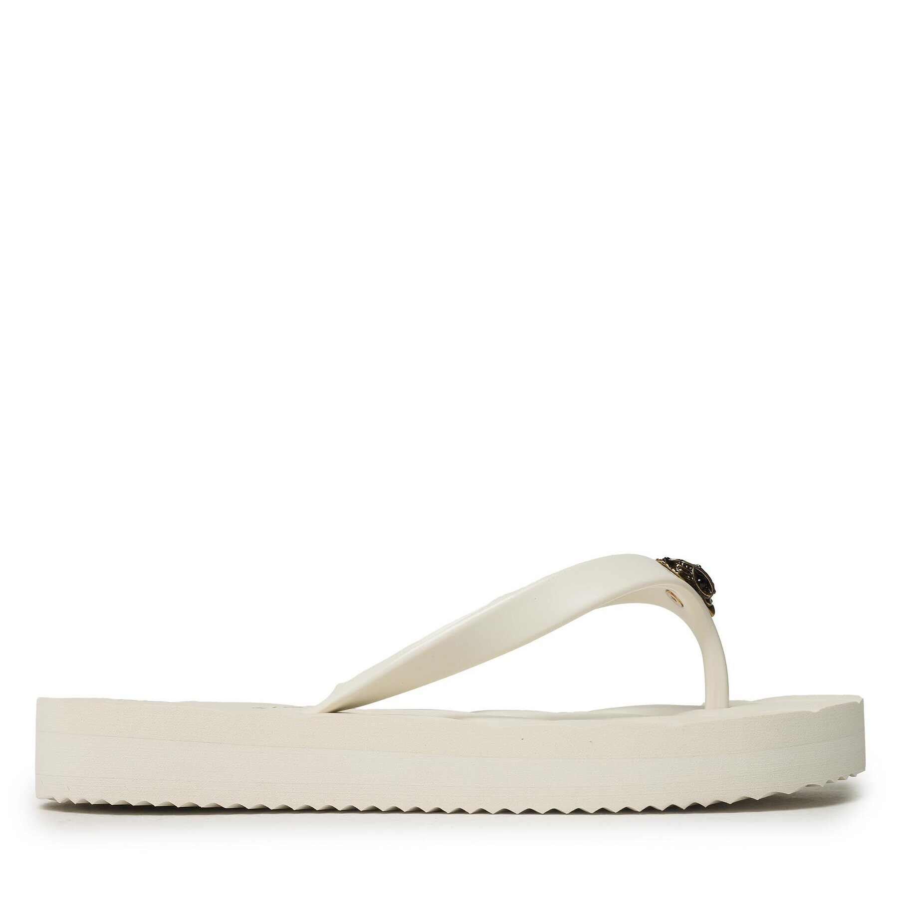 Kurt Geiger Flip flop Kensington Q Flip Flop 8915341979 Écru - Pled.ro