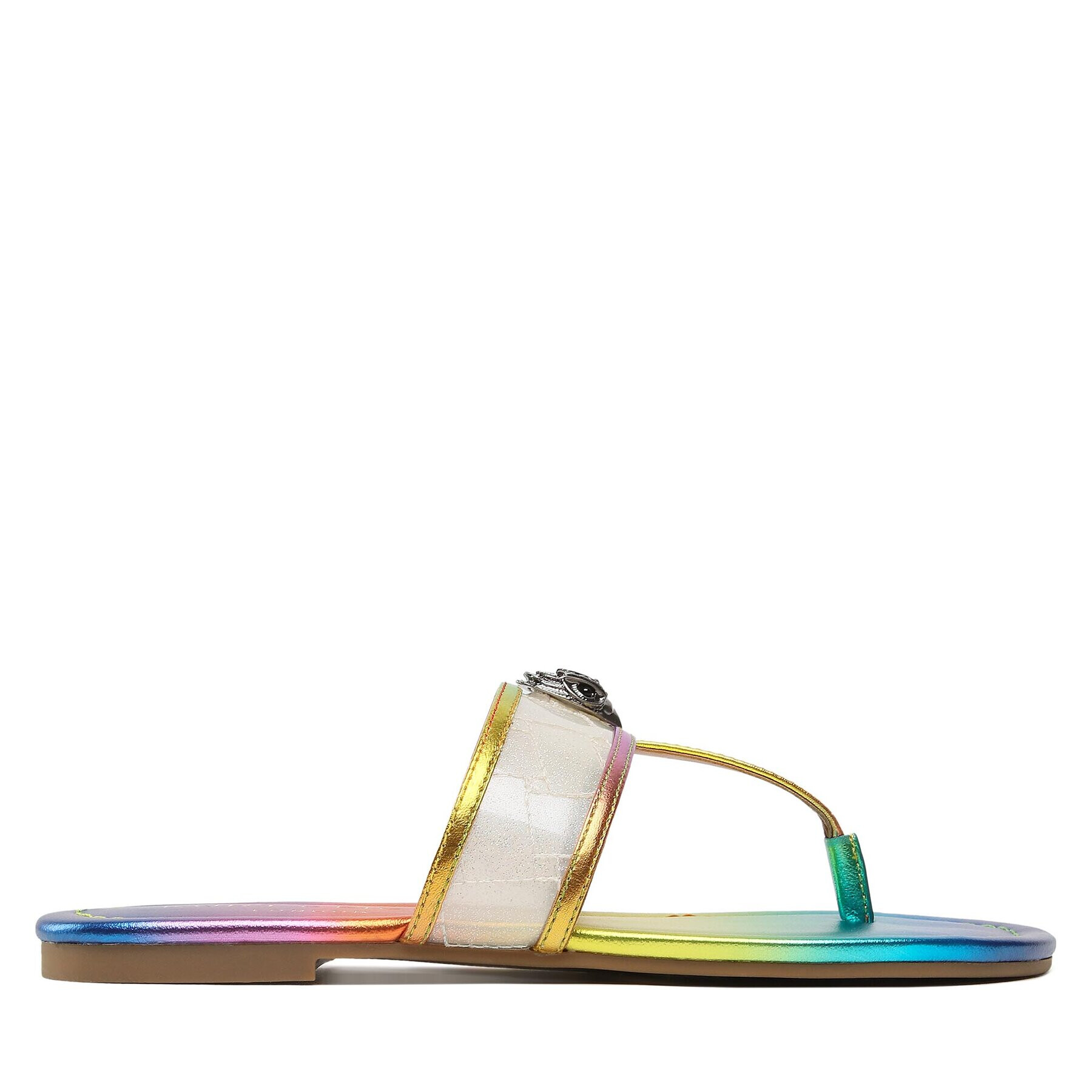 Kurt Geiger Flip flop Kensington Vinyl T-Bar 9797769979 Colorat - Pled.ro