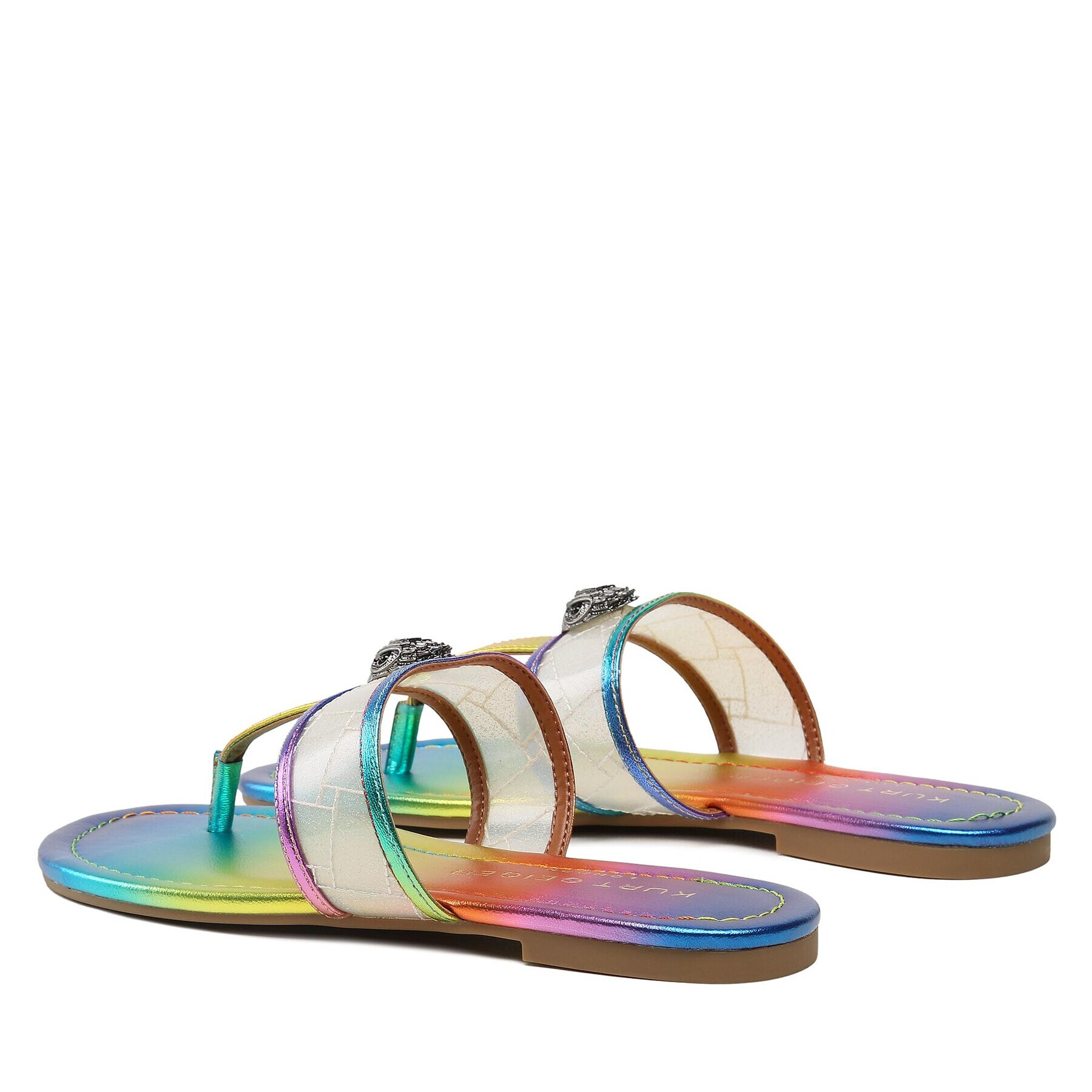 Kurt Geiger Flip flop Kensington Vinyl T-Bar 9797769979 Colorat - Pled.ro