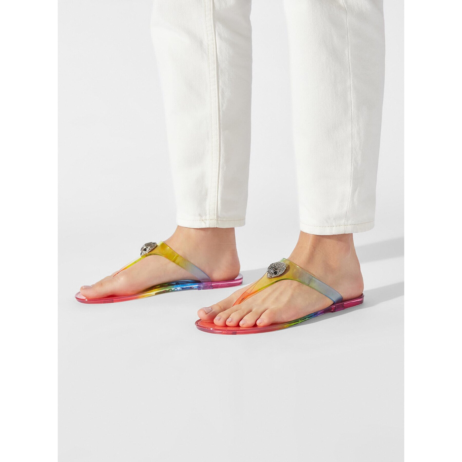 Kurt Geiger Flip flop Maddison T-Bar 9796369979 Colorat - Pled.ro