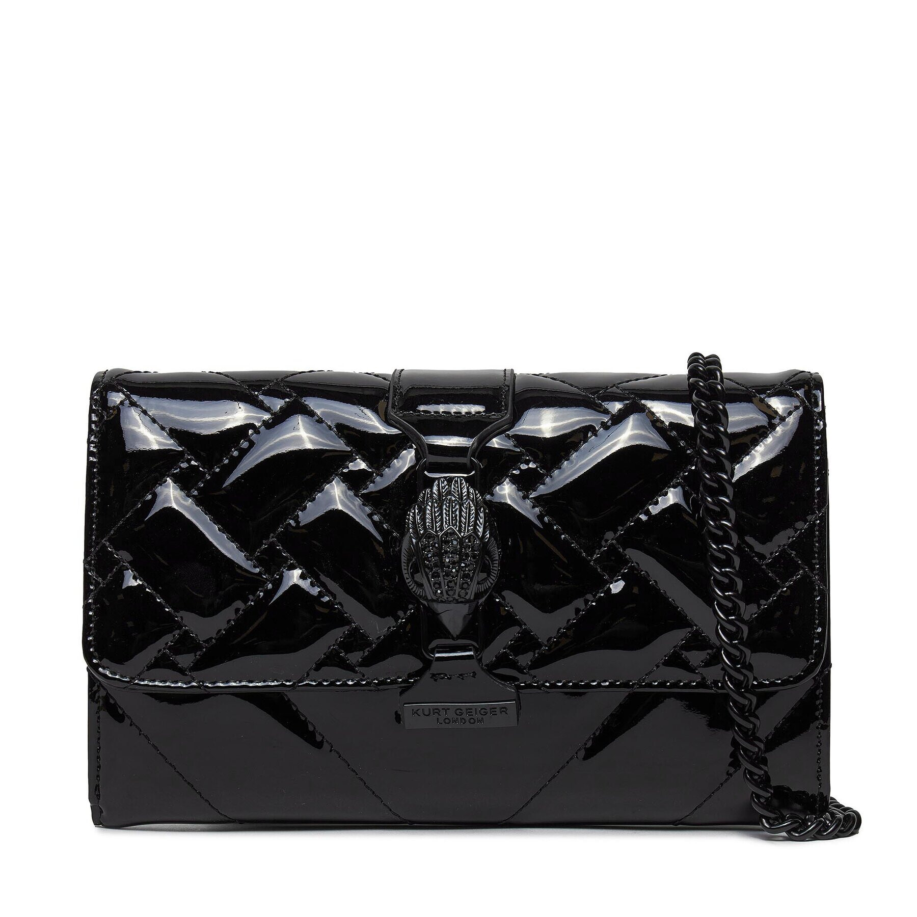 Kurt Geiger Geantă 690-Hampton Wallet On Chain 9961300309 Negru - Pled.ro