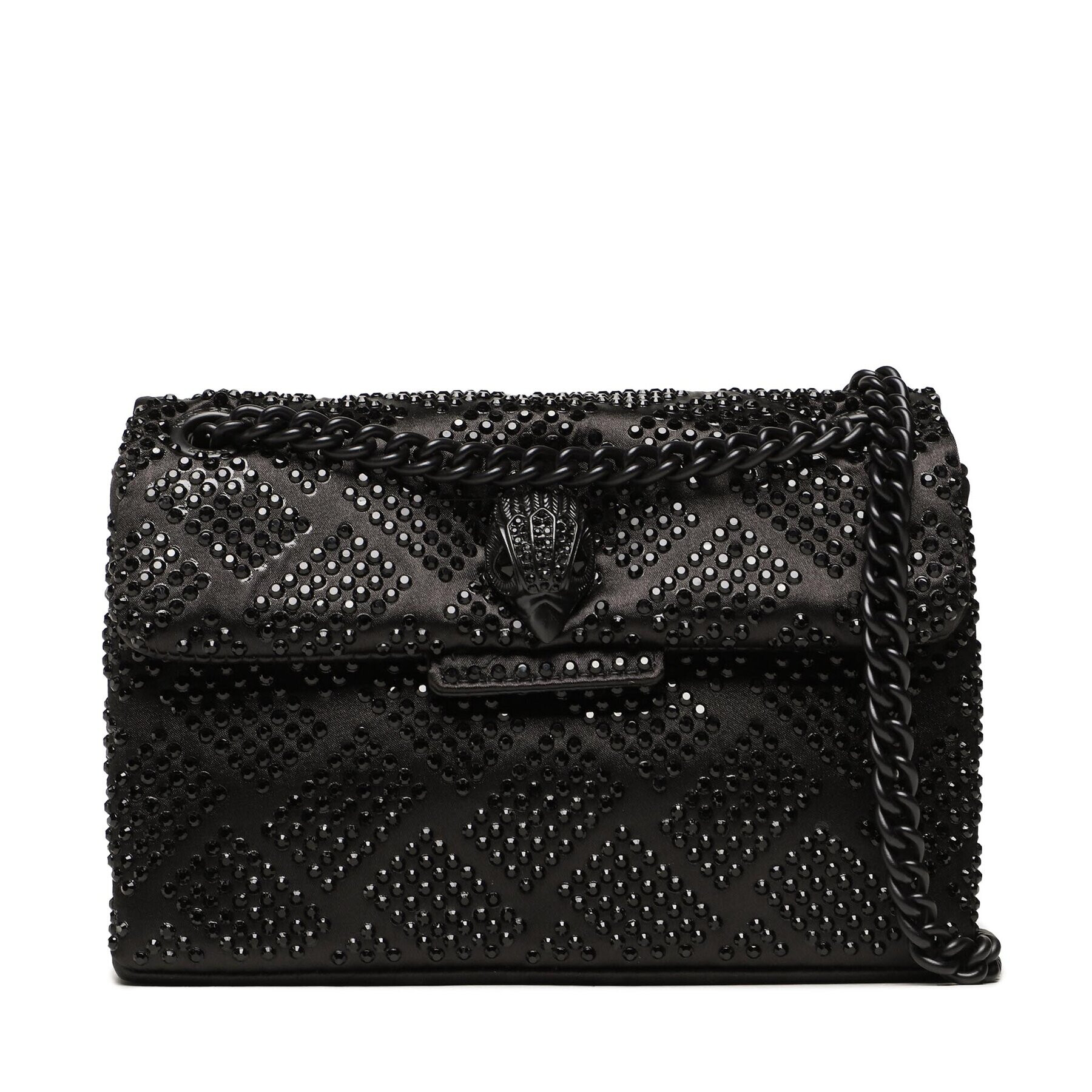 Kurt Geiger Geantă Fabric Mini Kensington 9546600609 Negru - Pled.ro