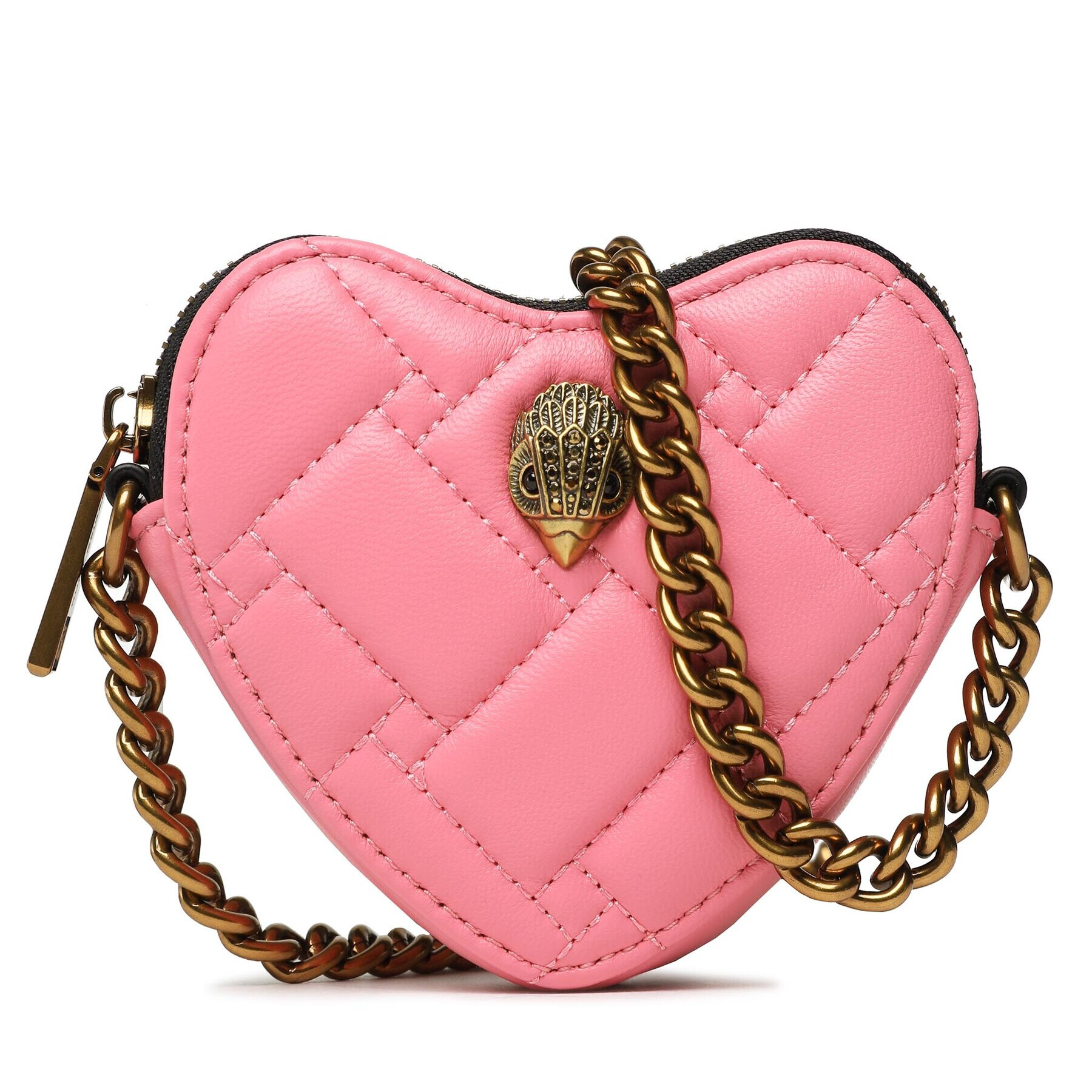 Kurt Geiger Geantă Micro Heart Crossbody 9548498109 Roz - Pled.ro