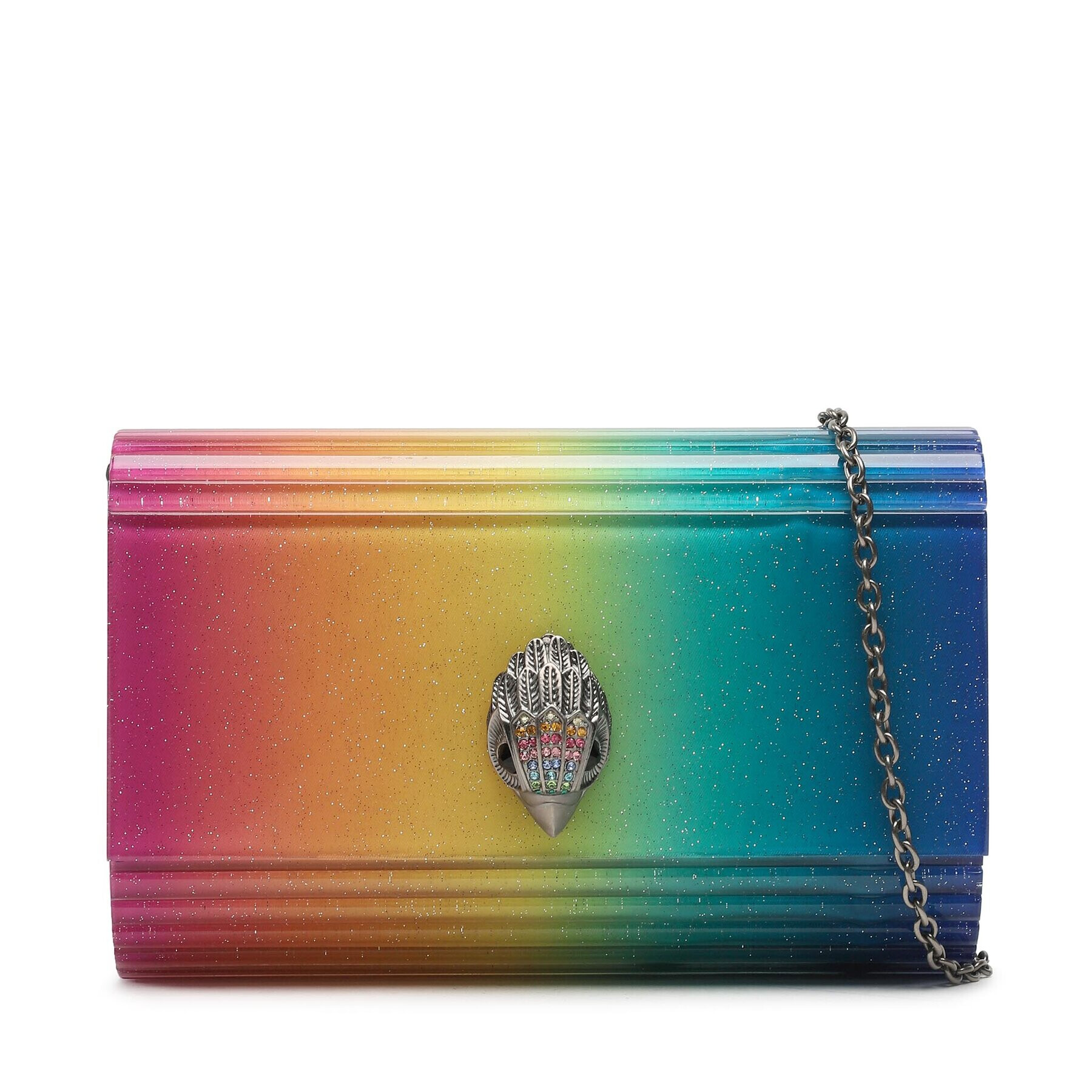 Kurt Geiger Geantă Party Eagle Clutch 8887999979 Portocaliu - Pled.ro