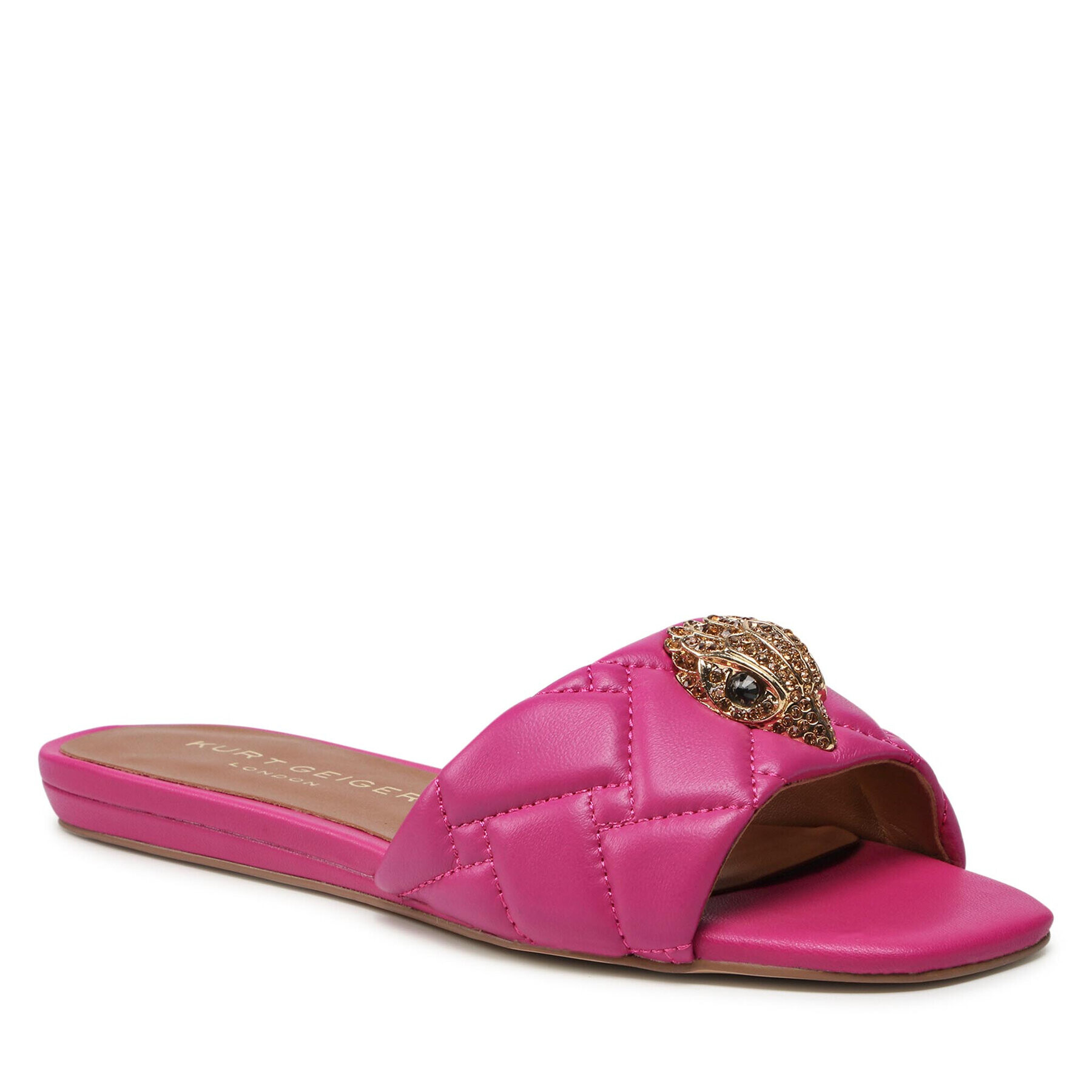 Kurt Geiger Șlapi Kensington Flat Sandal 8496152109 Roz - Pled.ro